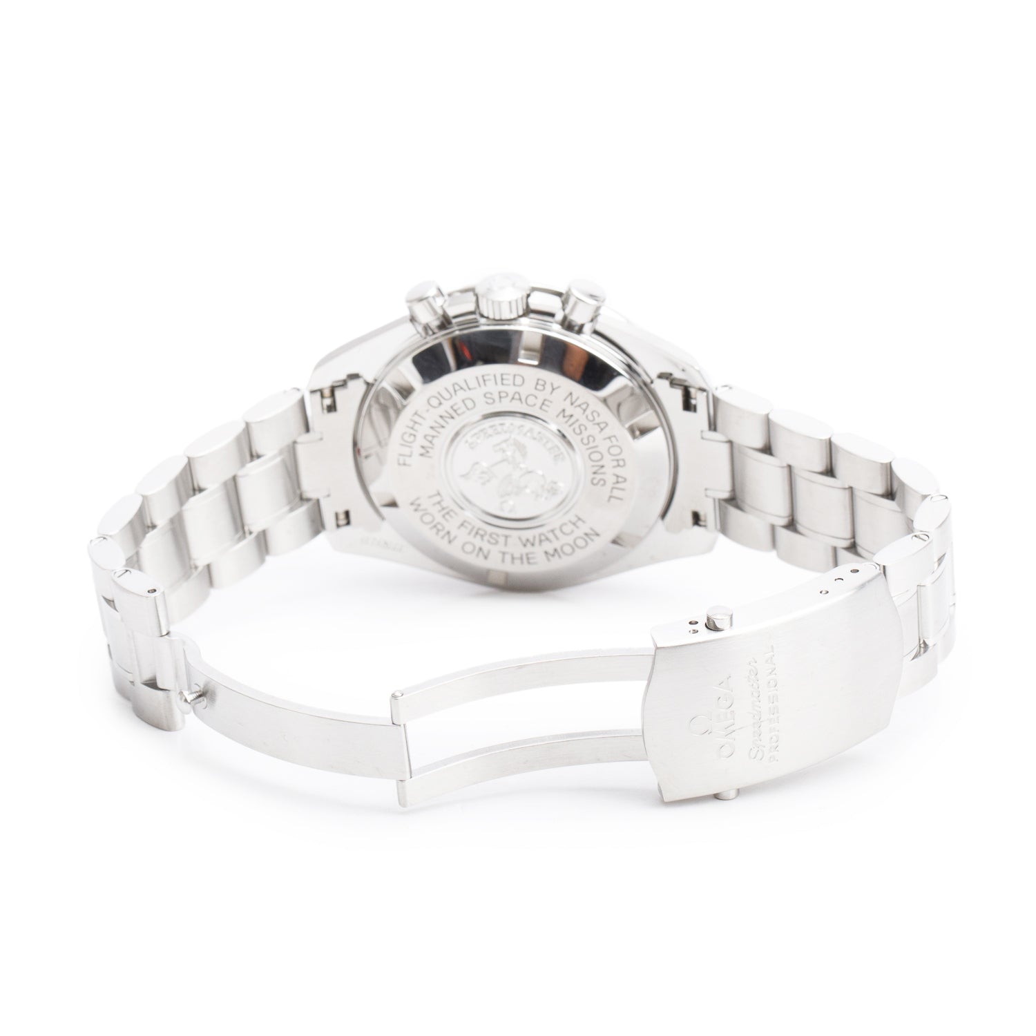 Omega Stainless Steel Speedmaster Moonwatch Professional 42 MM Manual Watch w/ Box & Papers