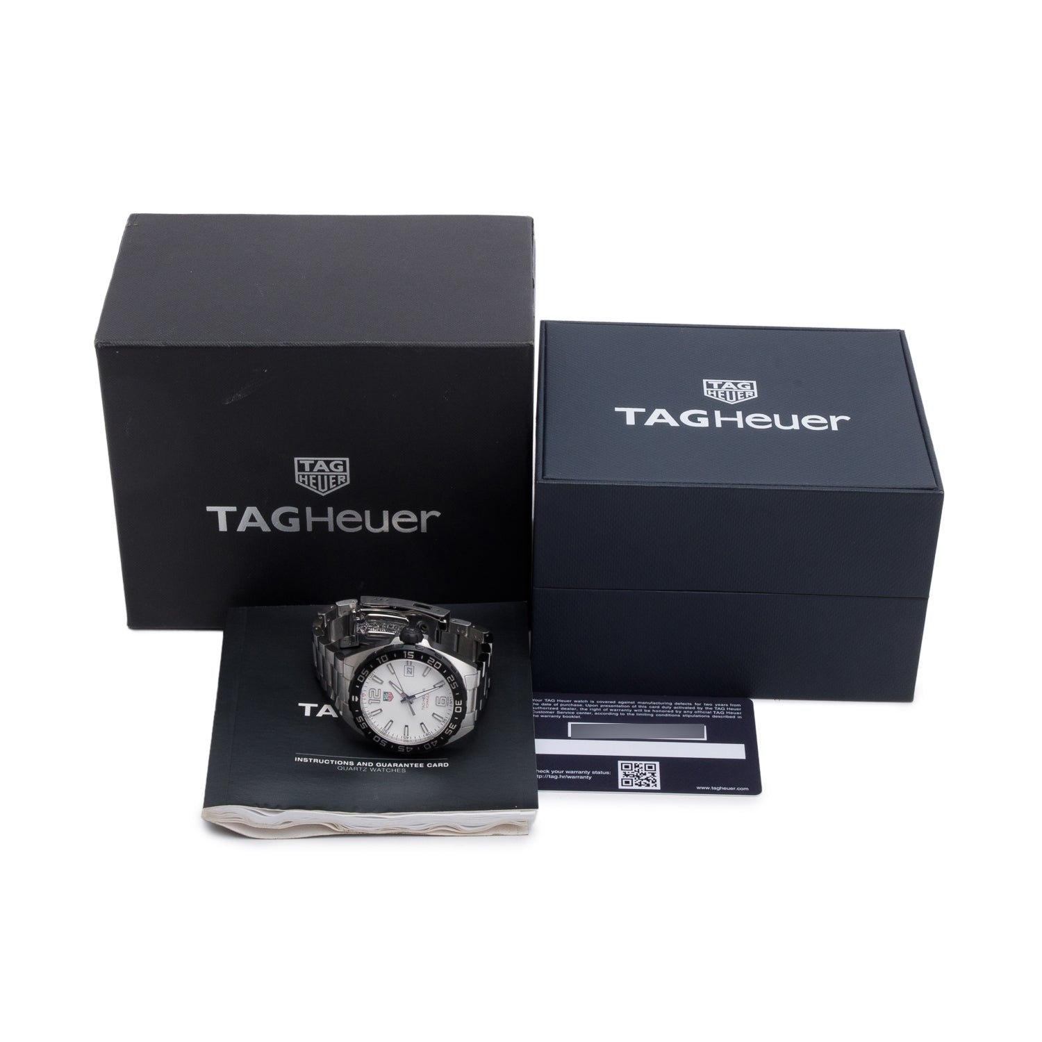 Tag Heuer Stainless Steel Formula 1 41 MM Quartz Watch WAZ1111 w/ Box & Papers