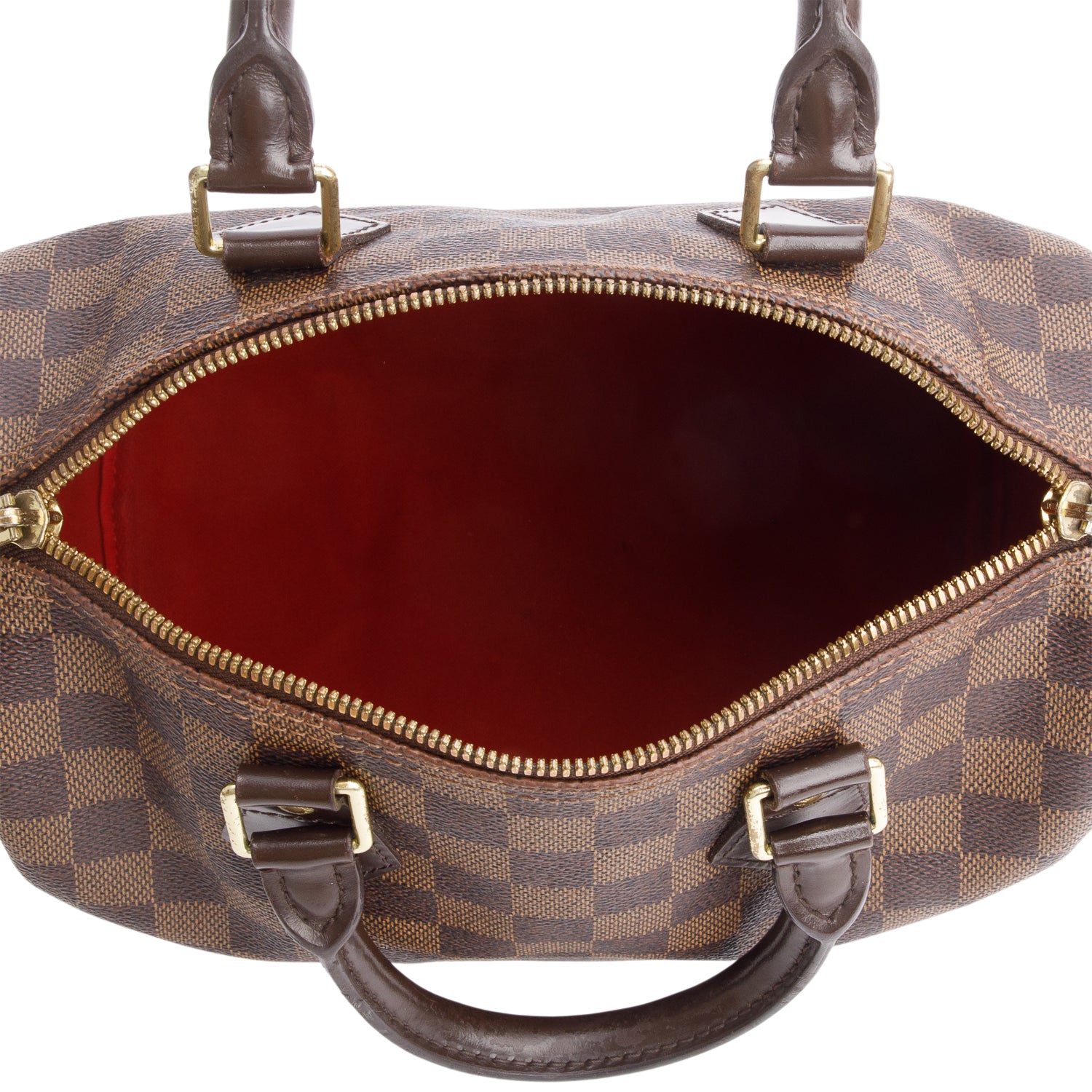 Louis Vuitton Damier Ebene Speedy Bandouliere 25