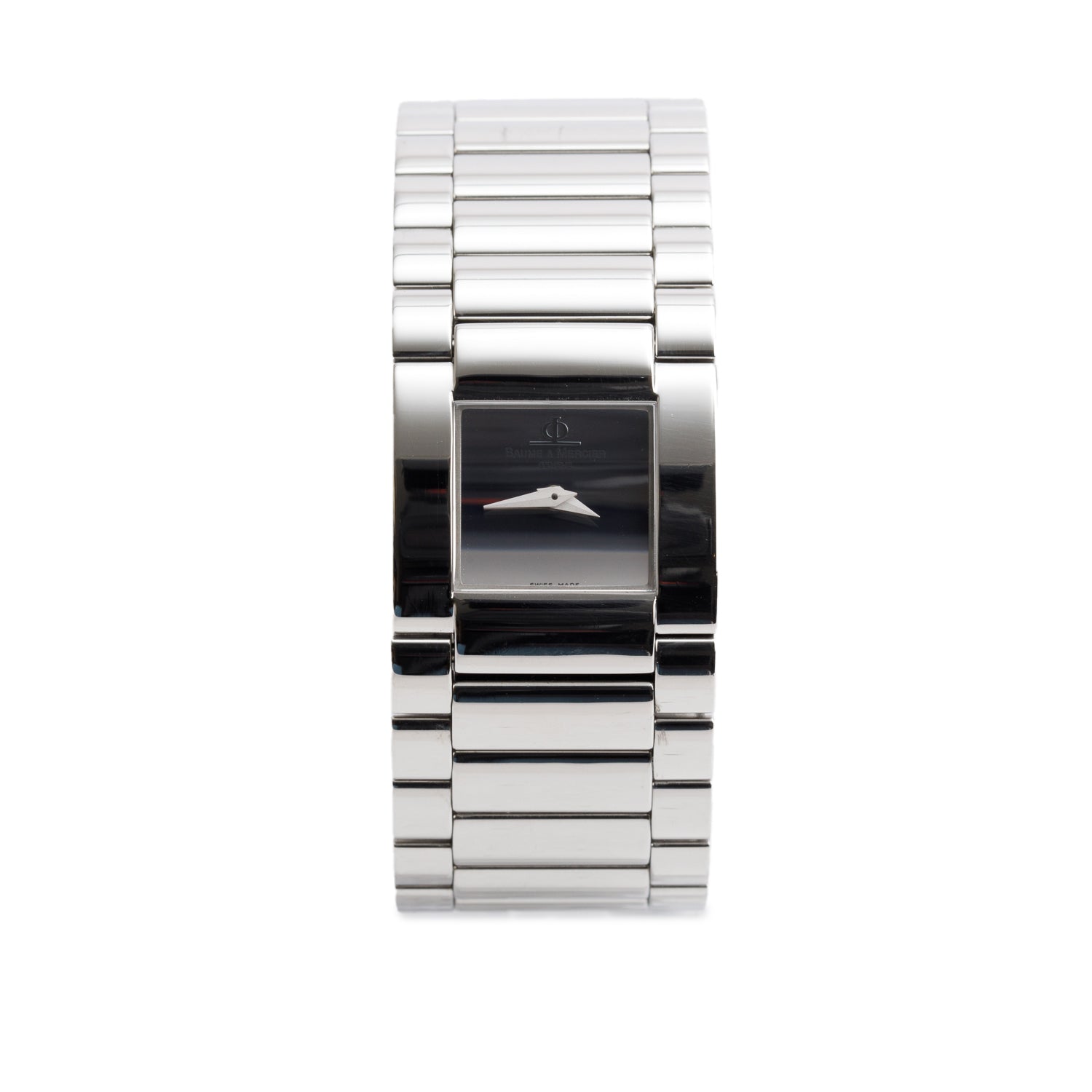 Baume & Mercier Stainless Steel Catwalk Quartz Watch Silver Dial