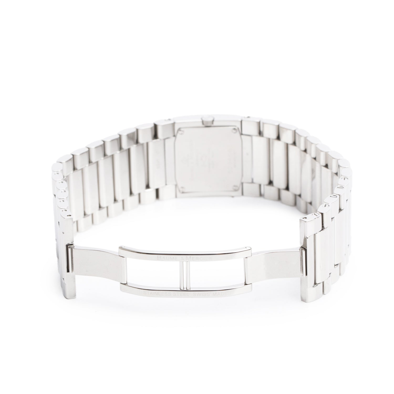 Baume & Mercier Stainless Steel Catwalk Quartz Watch Silver Dial