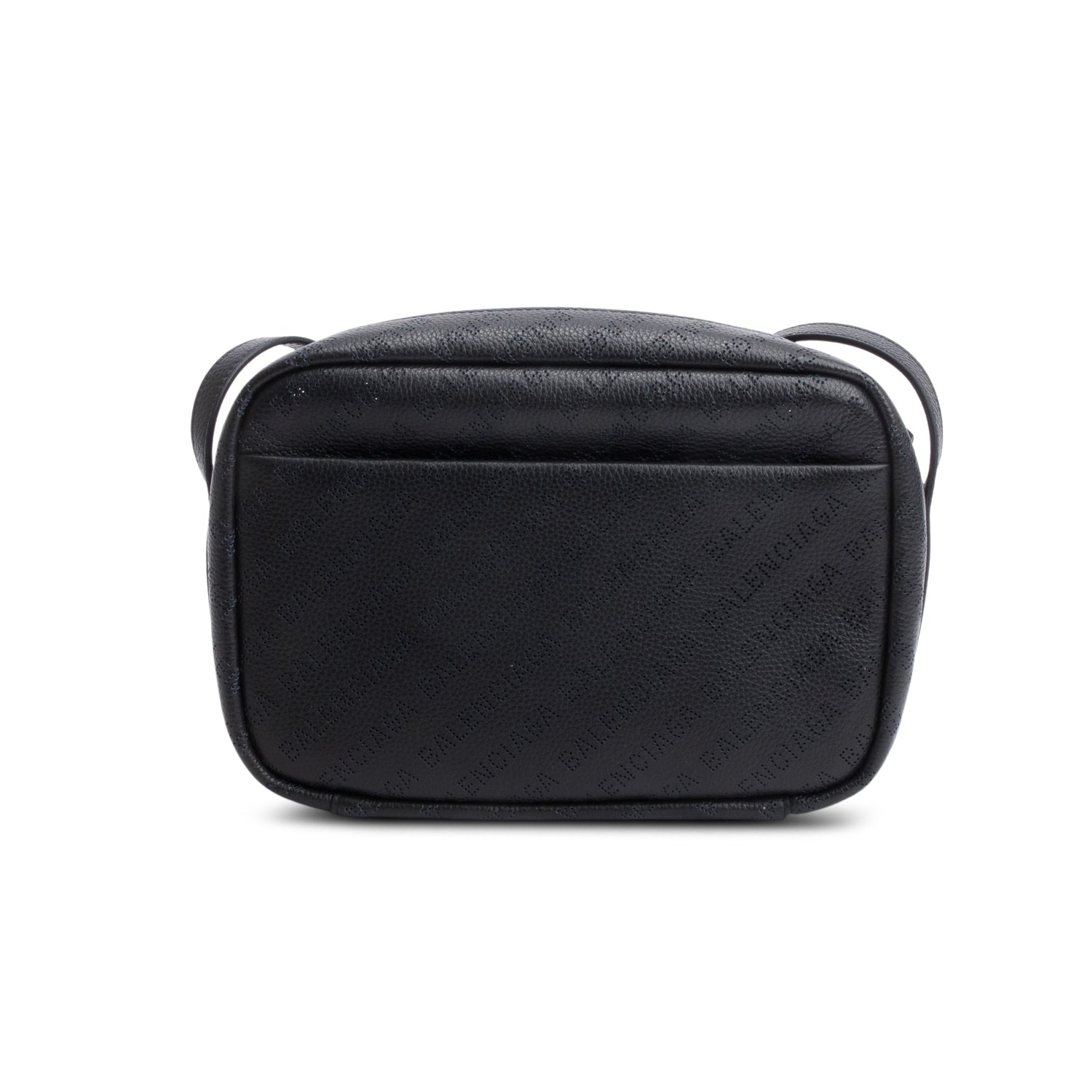 Balenciaga Black Leather Logo Everyday Small Camera Bag