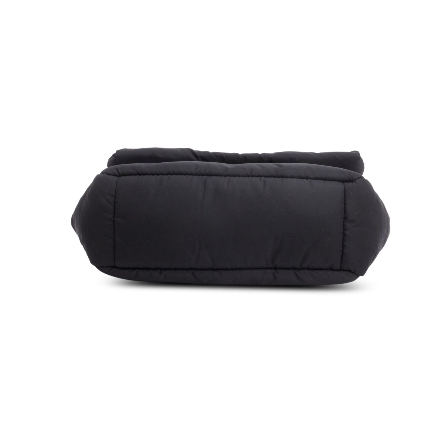 Balenciaga Black Nylon Mini Monaco BB Shoulder Bag