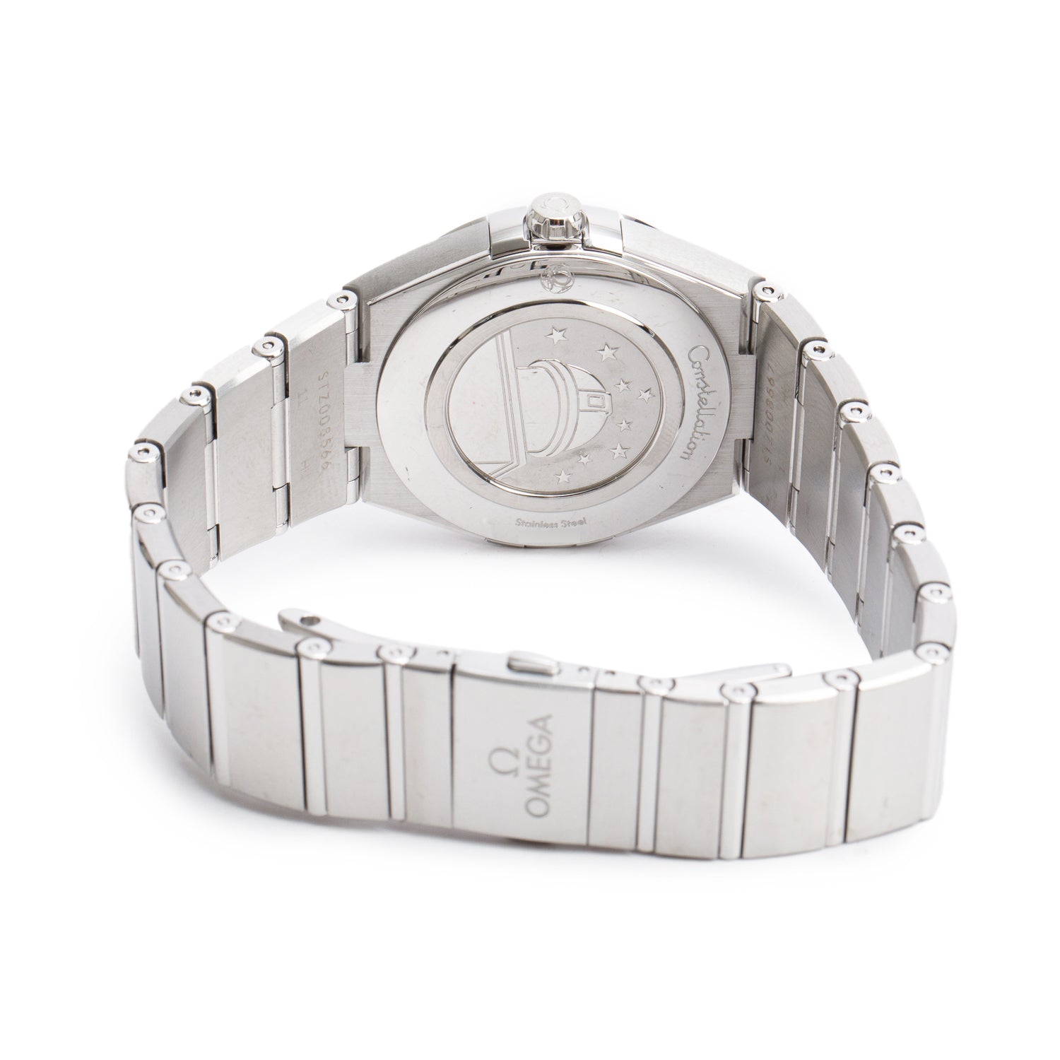 Omega 2022 Stainless Steel Constellation 36 MM Quartz Watch Black Dial w/ Box & Papers