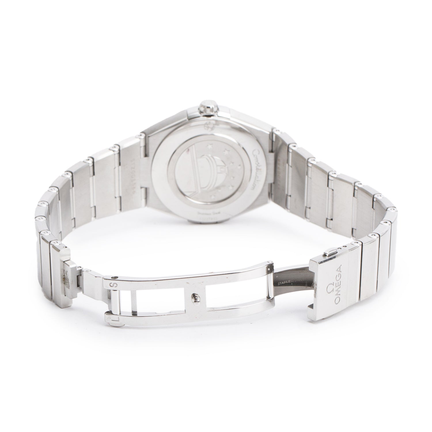 Omega 2022 Stainless Steel Constellation 36 MM Quartz Watch Black Dial w/ Box & Papers