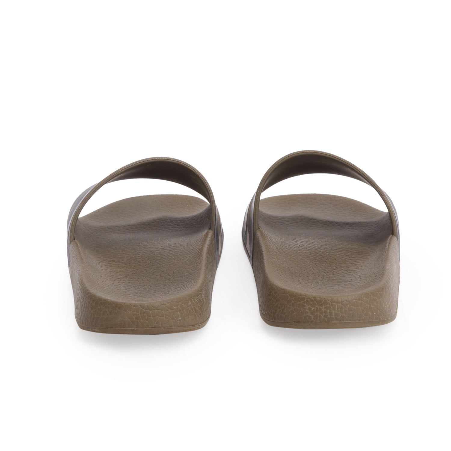 Valentino Green Camouflage Rubber Slide Sandals, Size 37 w/ Box