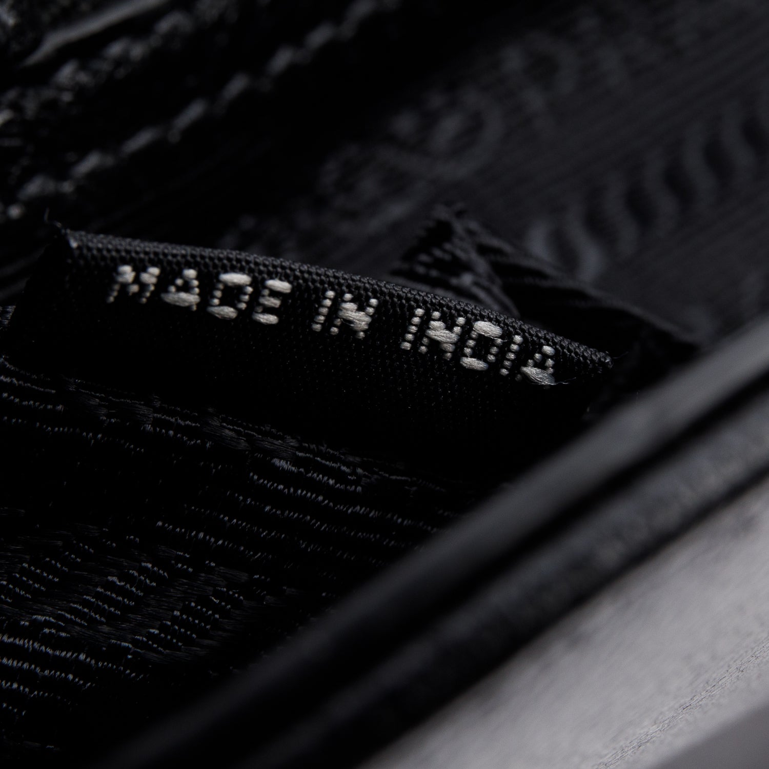 Prada Black Pattina Glace Calf Studded Crossbody Bag w/ Authenticity Card