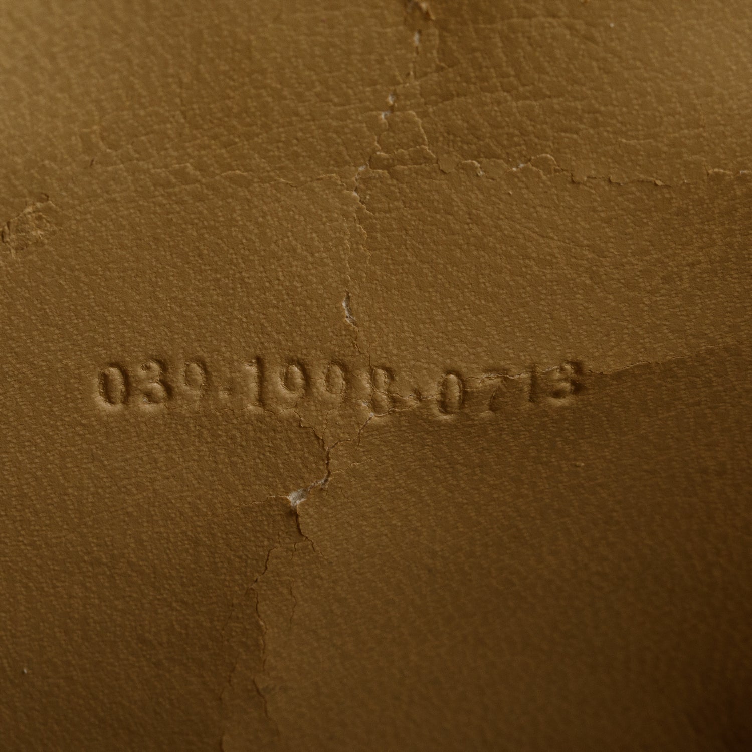 Gucci Vintage Cream Leather Top Handle Bag