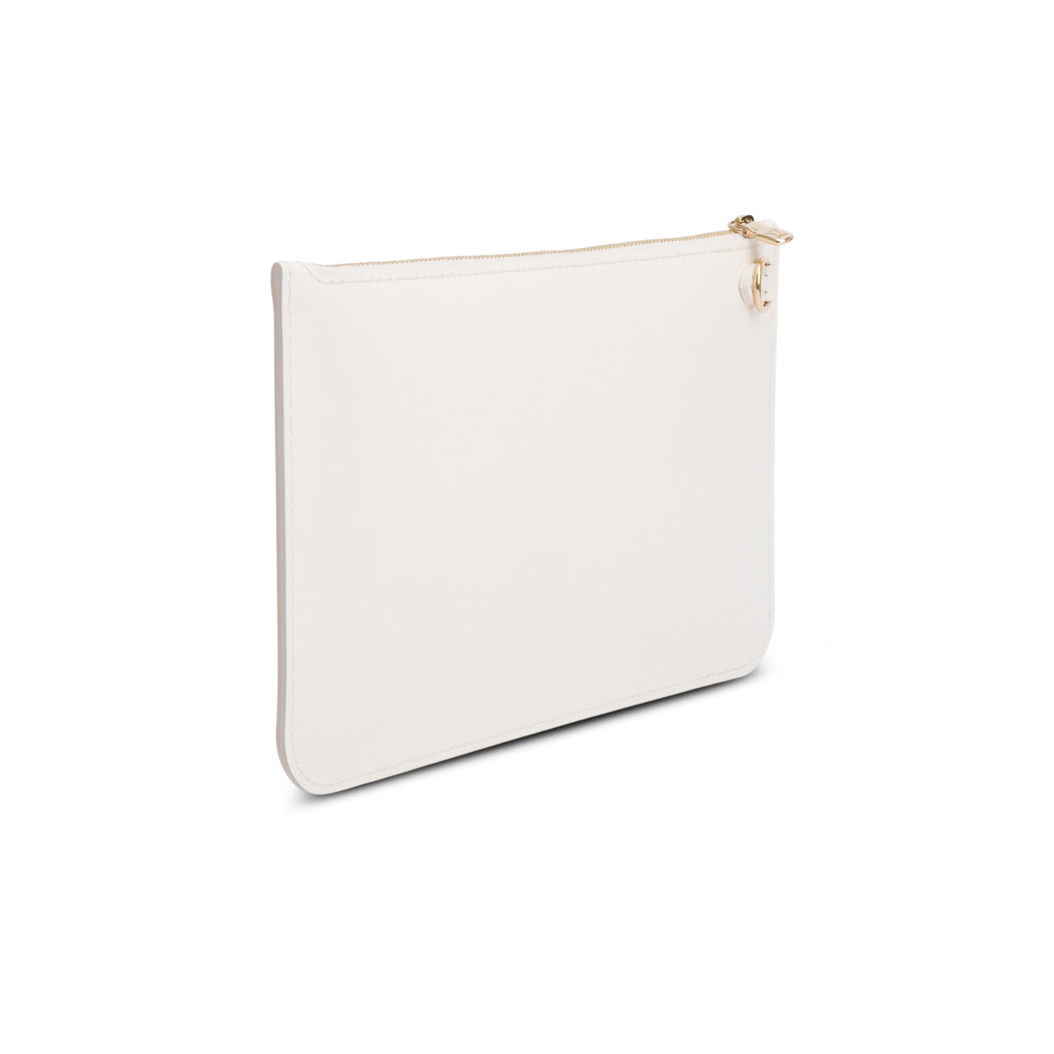 Louis Vuitton White Neverfull Pochette