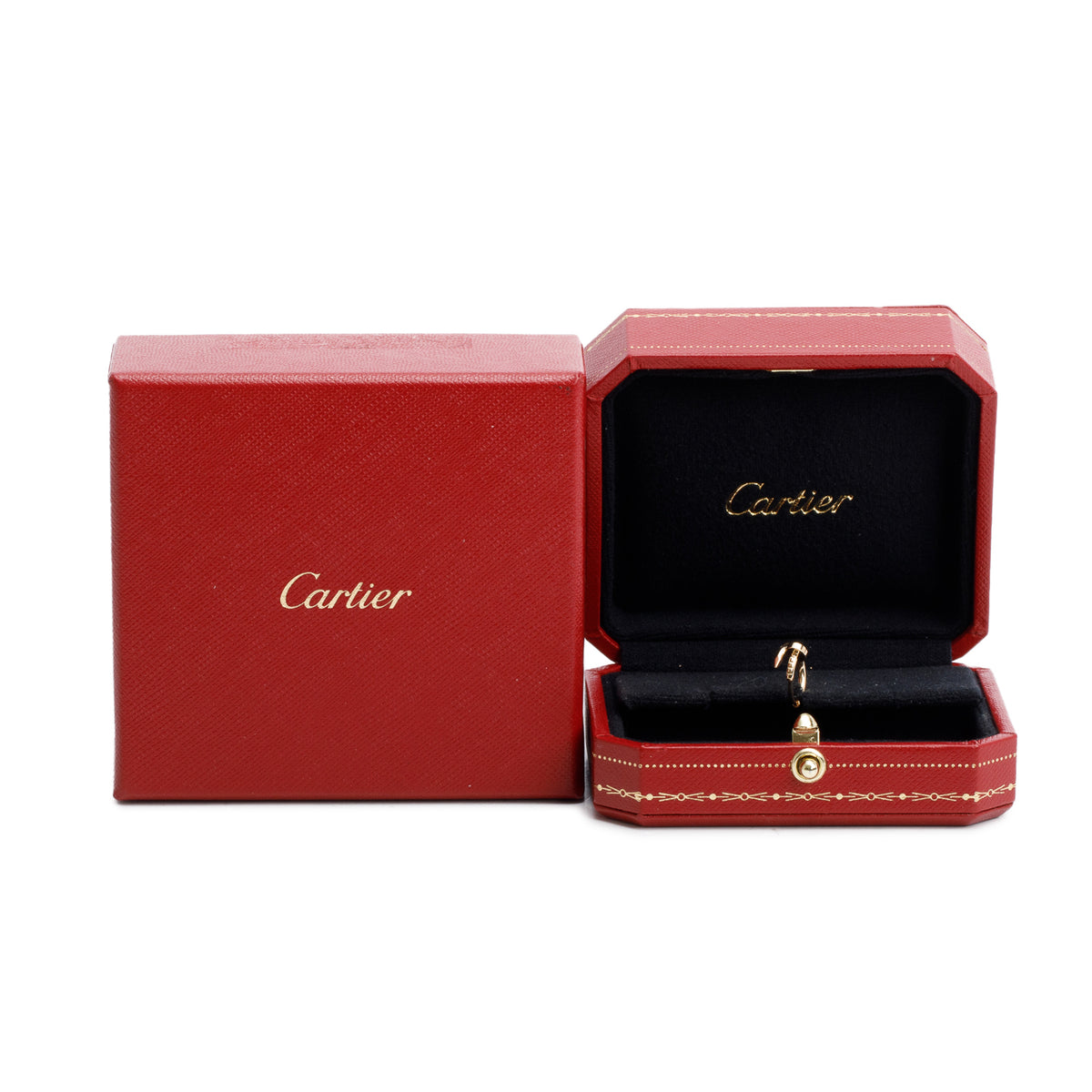 Cartier 18k Yellow Gold Juste un Clou Single Earring, Mini Model w/ Box, Receipt & Certificate
