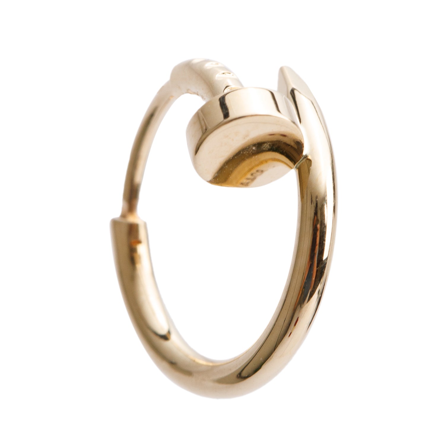 Cartier 2024 18k Yellow Gold Juste un Clou Single Earring w/ Box & Receipt