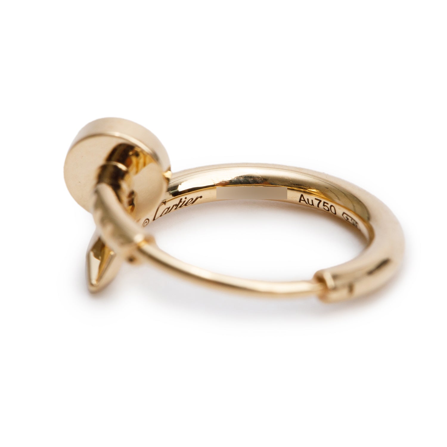 Cartier 2024 18k Yellow Gold Juste un Clou Single Earring w/ Box & Receipt