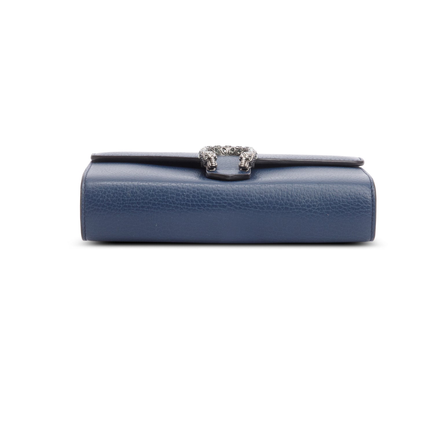 Gucci Navy Leather Dionysus Wallet on Chain w/ Box
