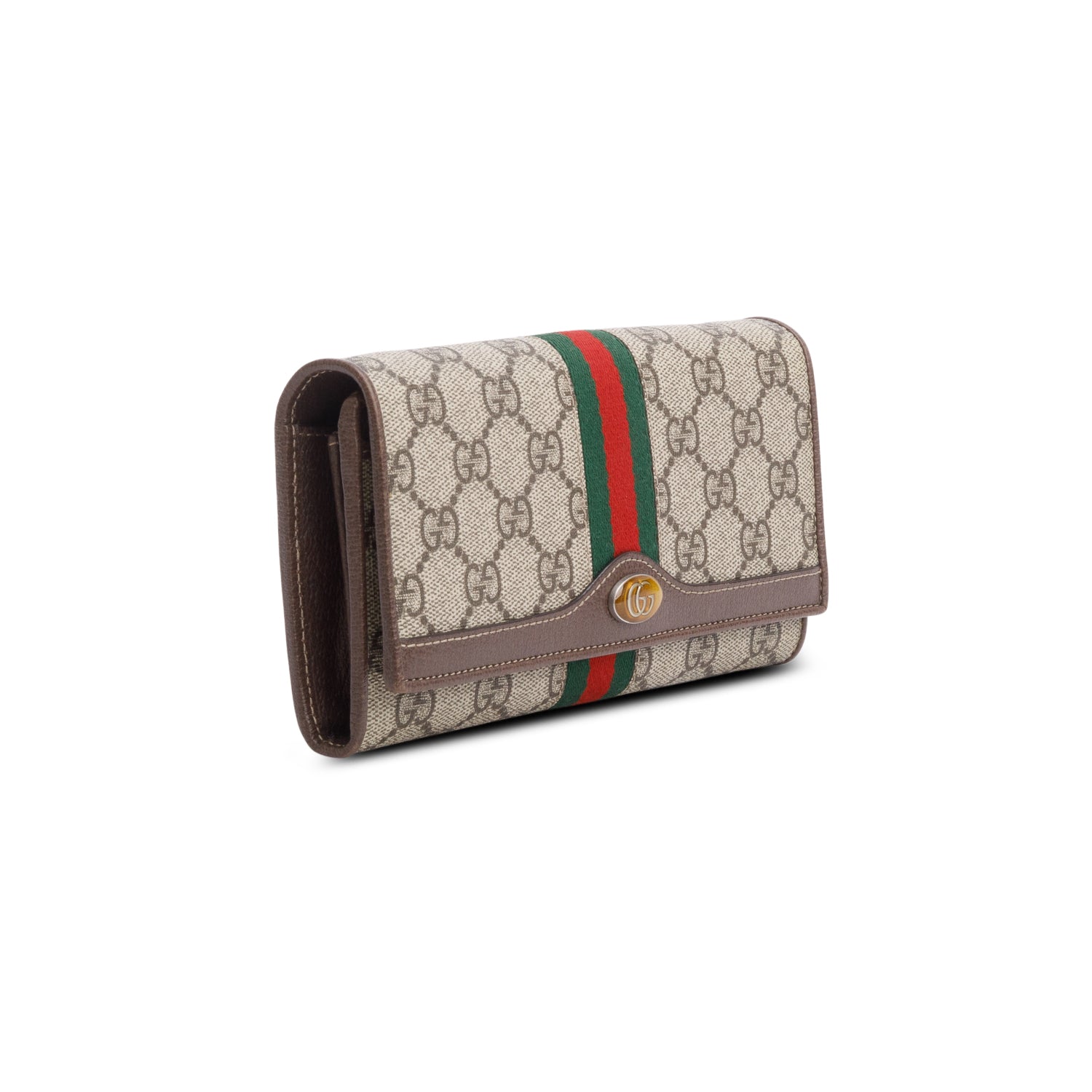 Gucci GG Supreme Ophidia Wallet on Chain w/ Box