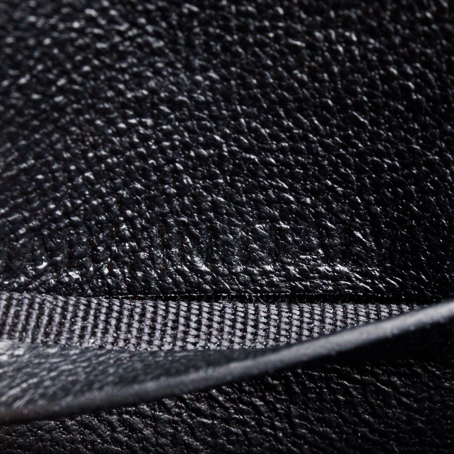 Balenciaga Black Shiny Calfskin Croc Embossed Hourglass Wallet on Chain