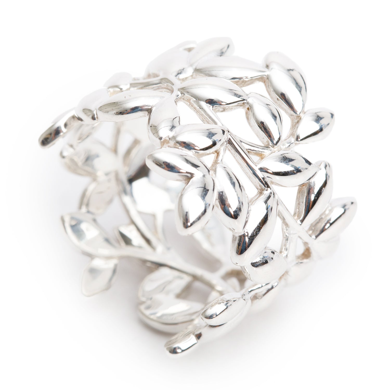 Tiffany & Co. Paloma Picasso Olive Leaf Band Ring, Size 7