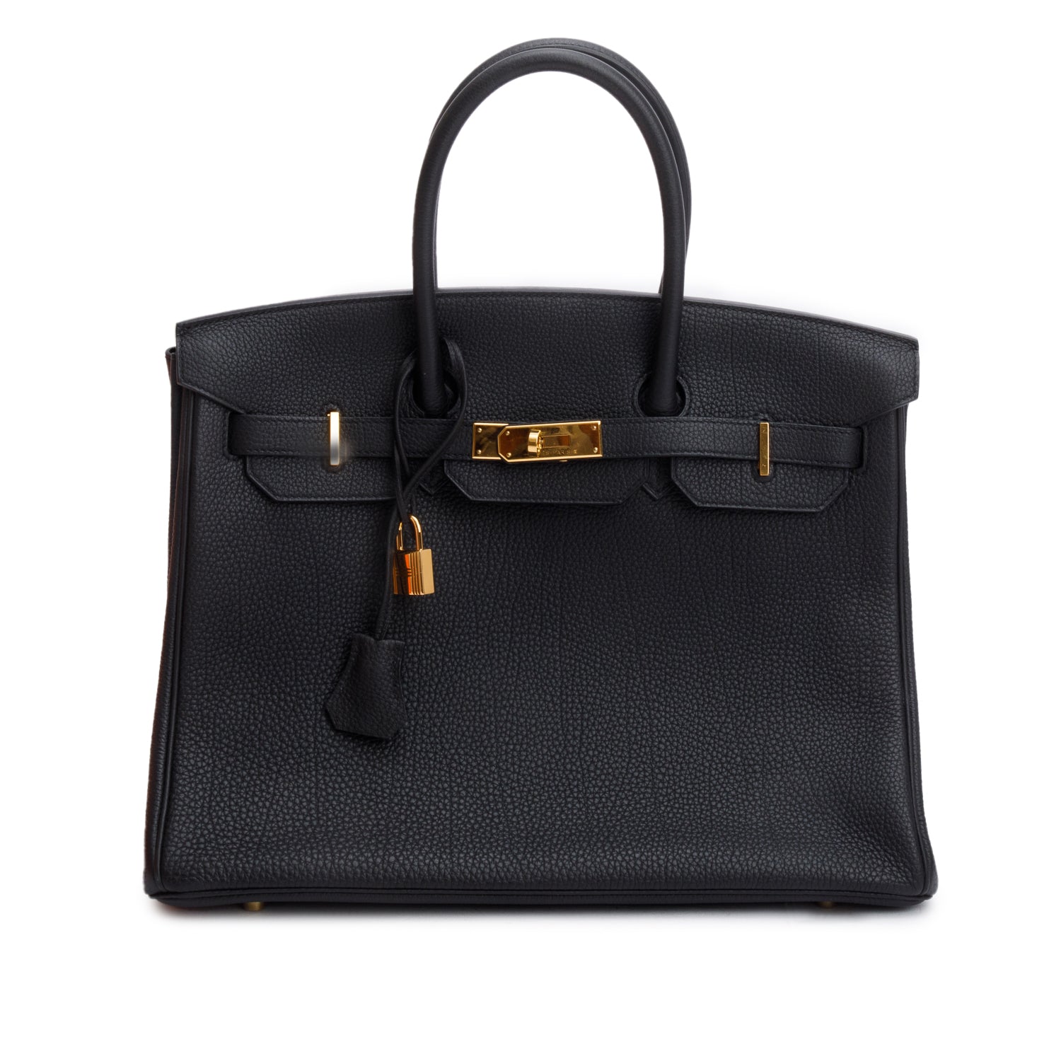 Hermes Noir Togo Birkin 35 w/ Box