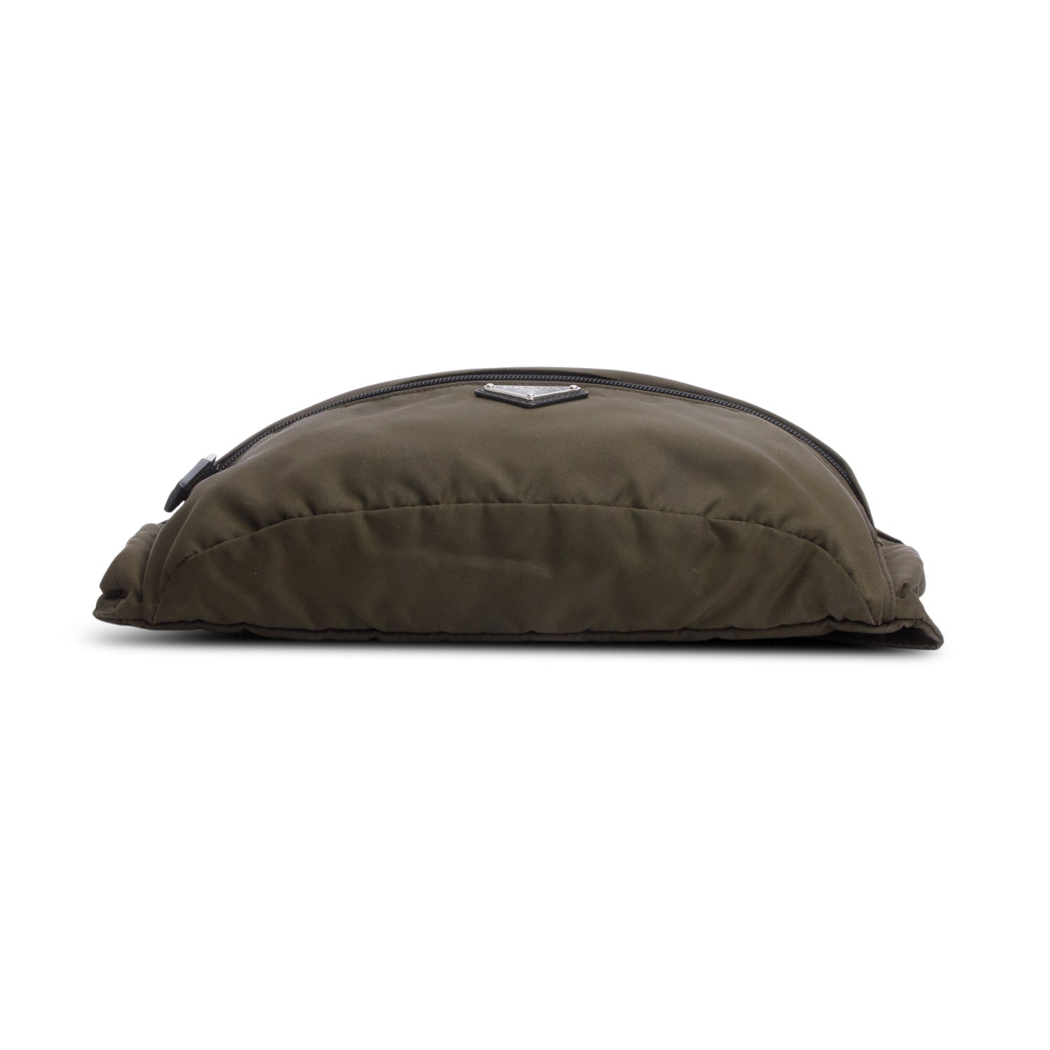 Prada Khaki Tessuto Nylon Montagna Belt Bag w/ Authenticity Card