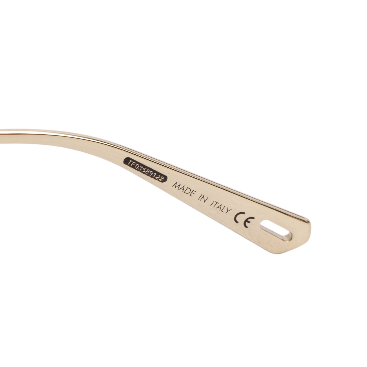 Christian Dior Black Acetate Gold Tone Metal ArchiDior S1U Square Sunglasses w/ Box & Case