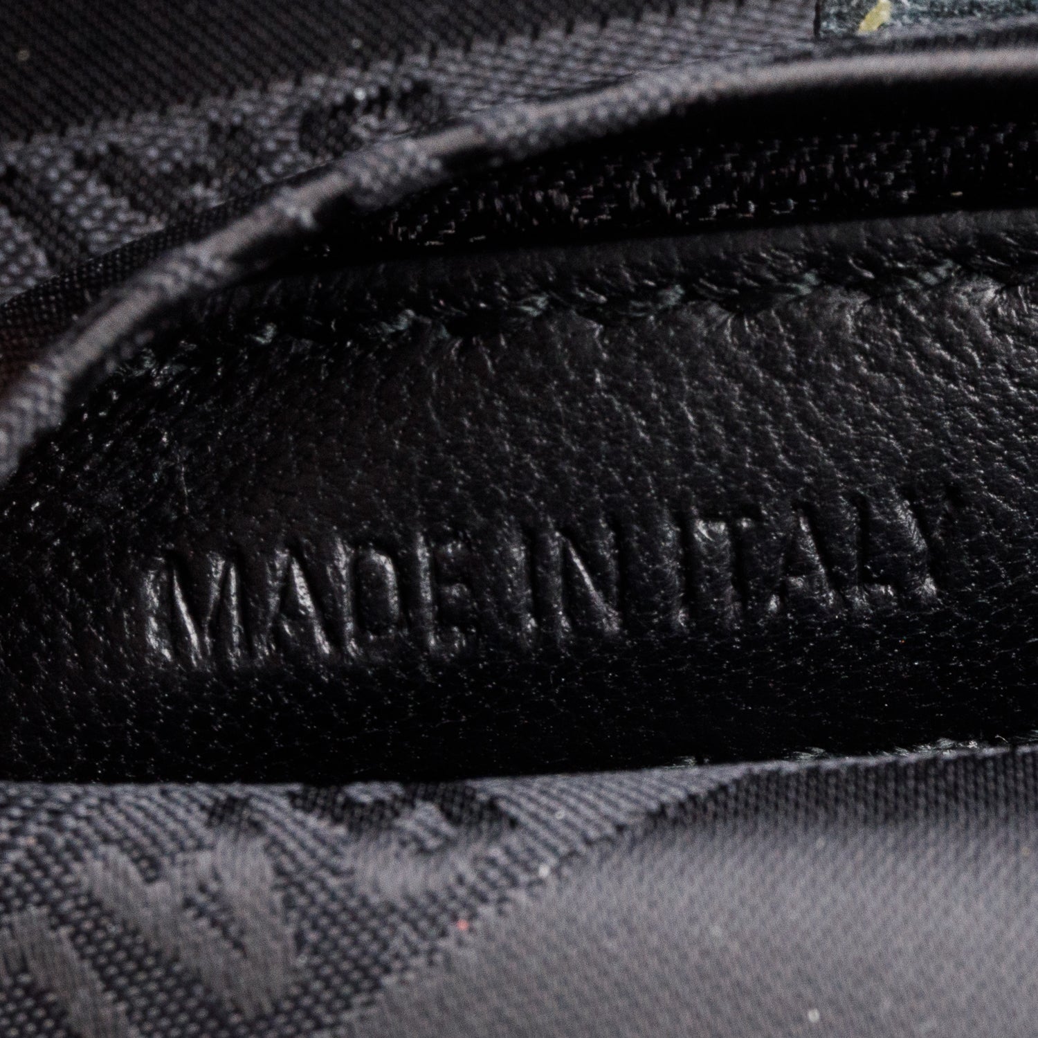 Balenciaga White Logo Embossed Leather XS Souvenir Belt Bag