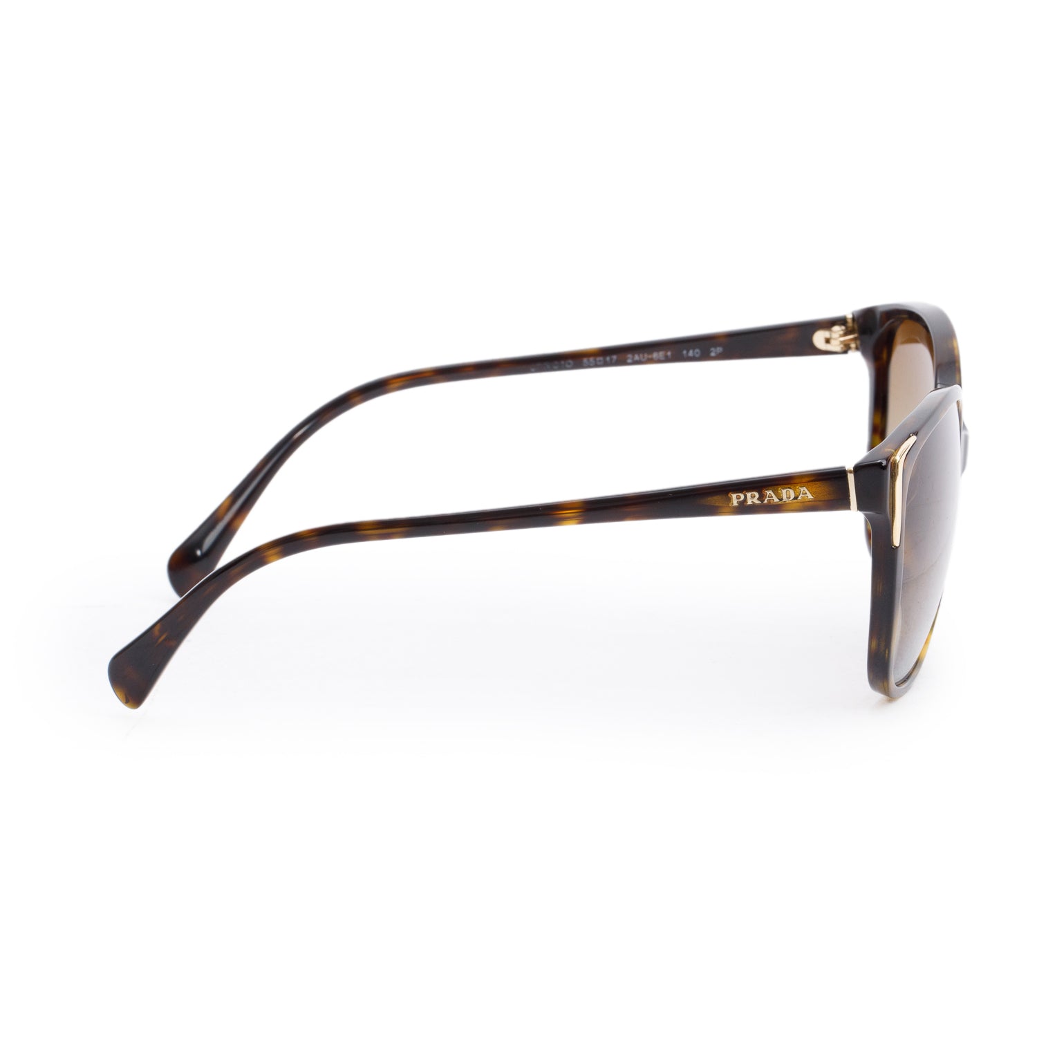 Prada SPR 01O Tortoise Acetate Gradient Sunglasses w/ Box & Case