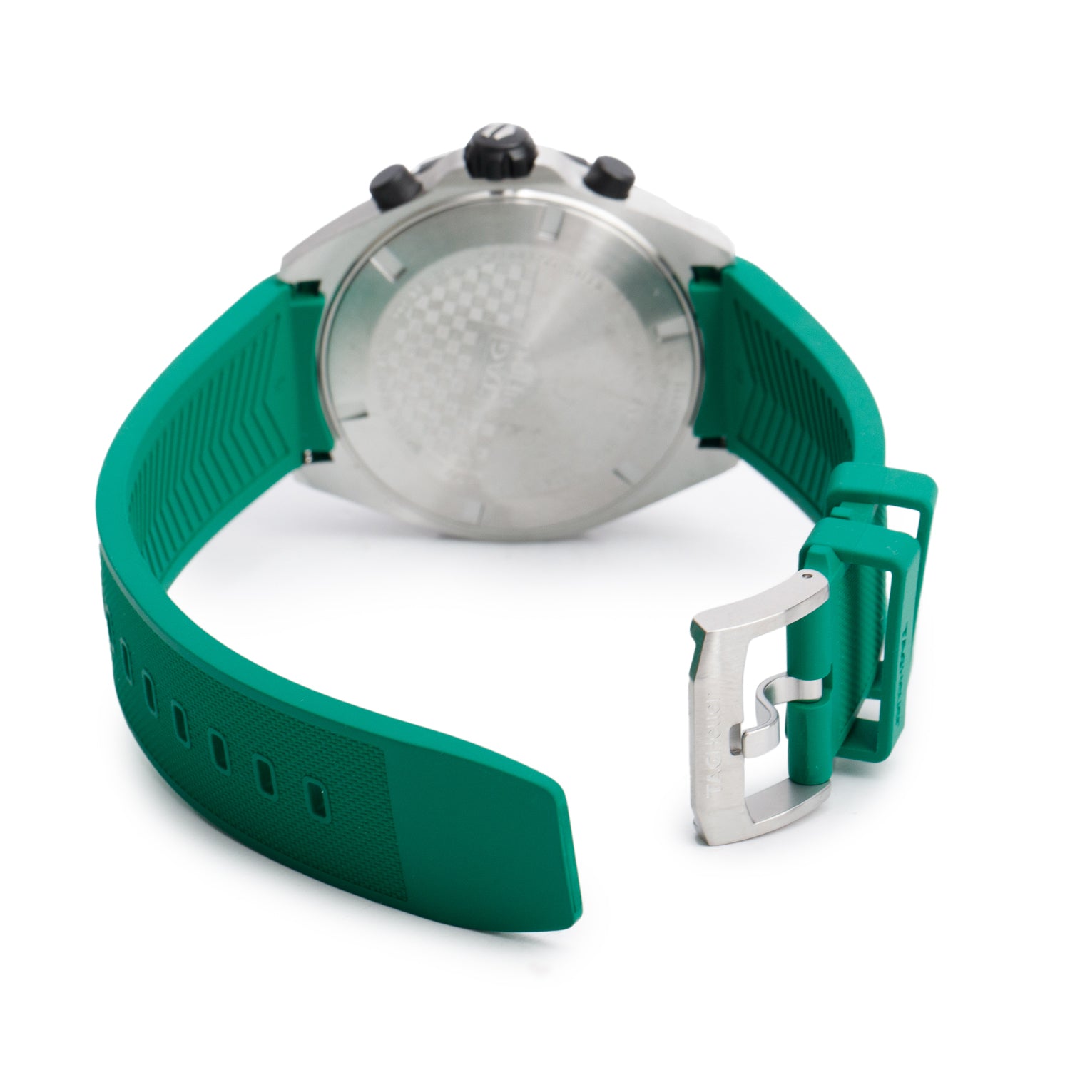 Tag Heuer 2023 Stainless Steel Formula 1 43 MM Chronograph Quartz Watch Green Dial CAZ101AP w/ Box & Papers