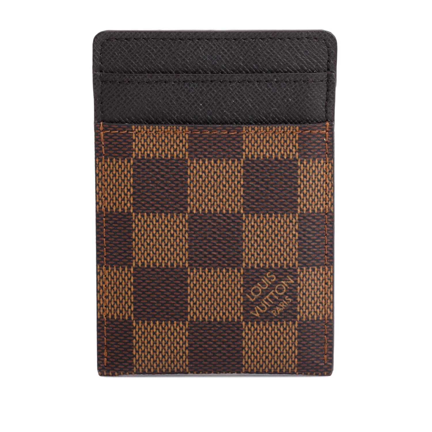 Louis Vuitton Damier Ebene Pince Card Holder