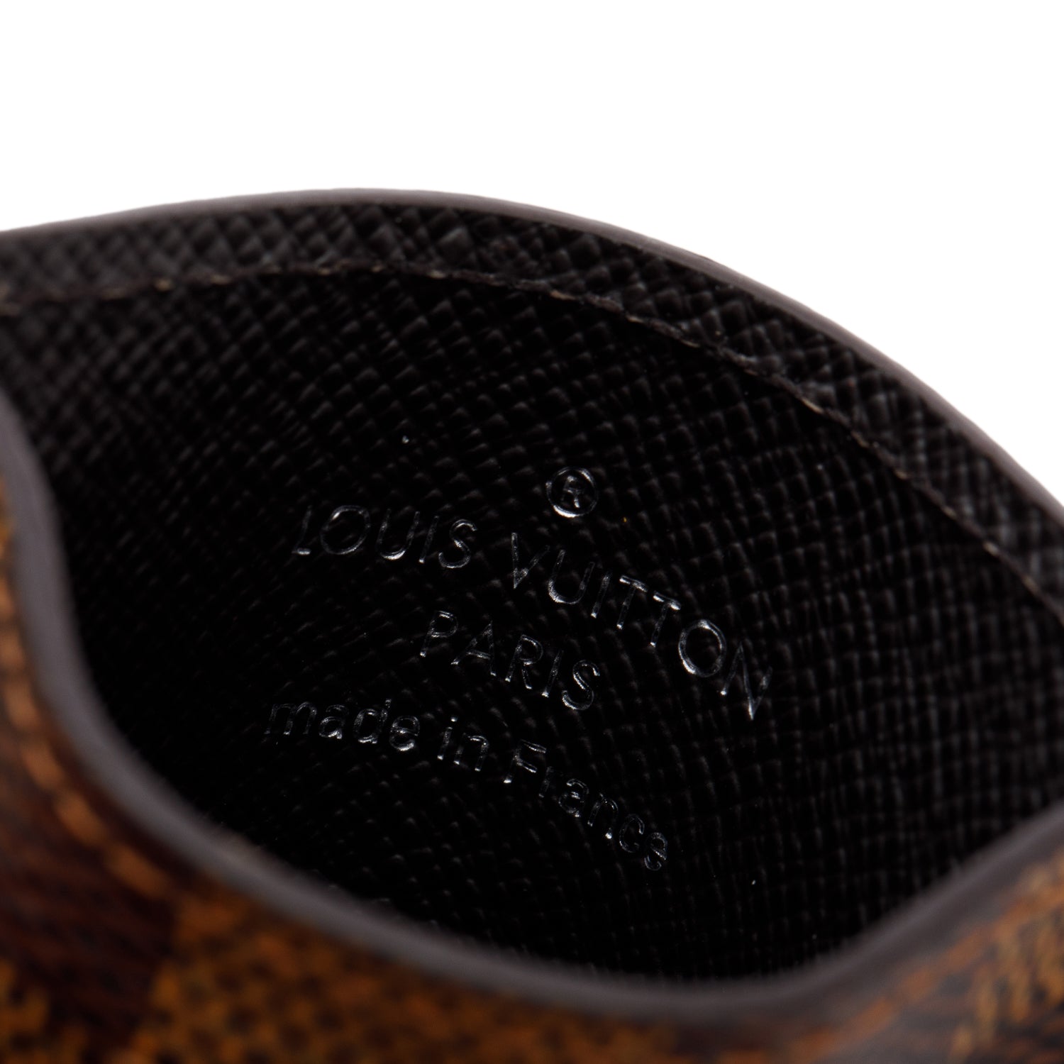 Louis Vuitton Damier Ebene Pince Card Holder