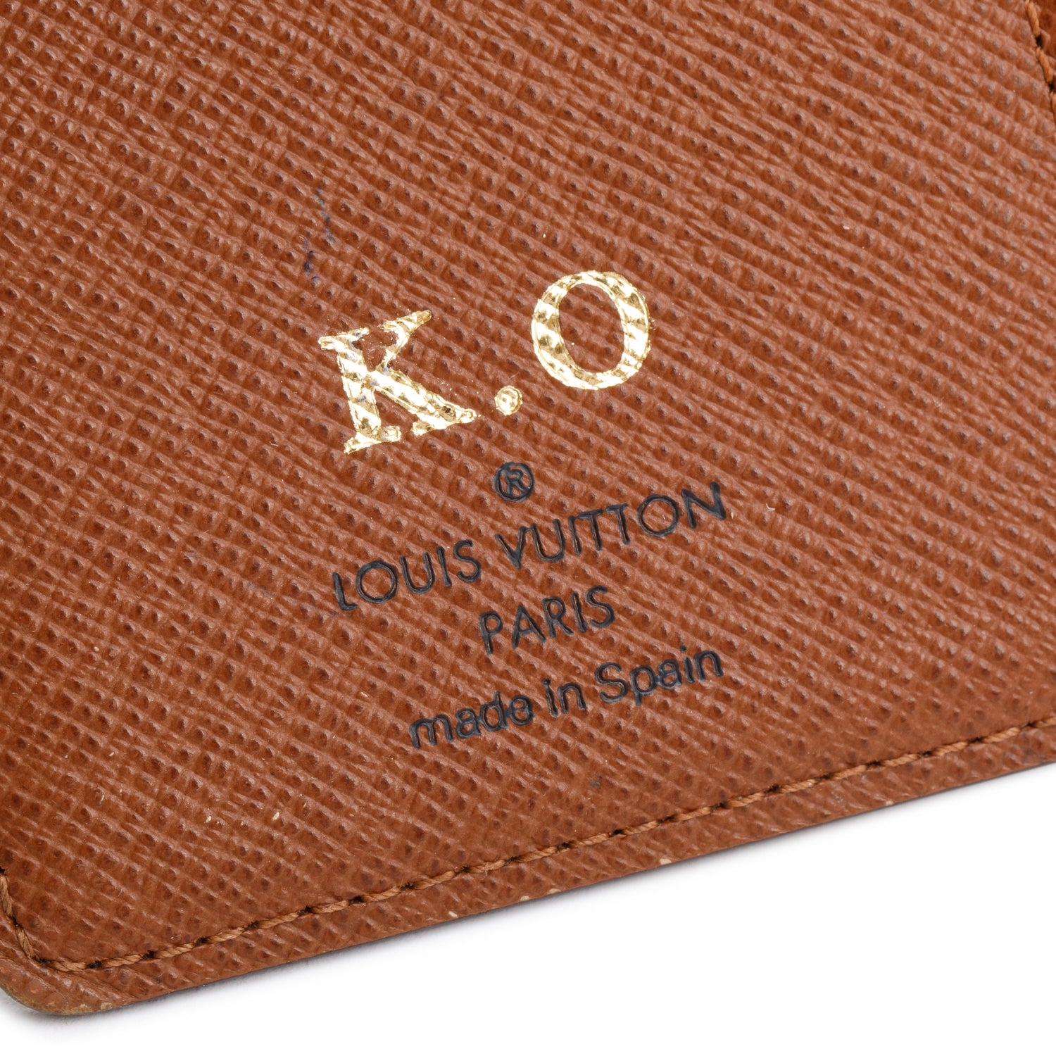 Louis Vuitton Monogram Pocket Small Ring Agenda Cover