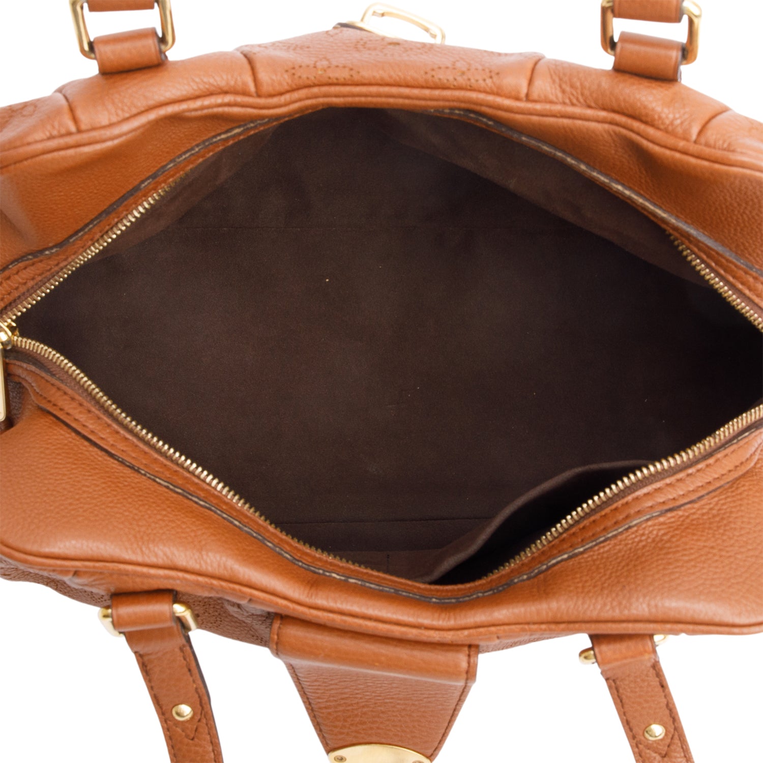 Louis Vuitton Brown Mahina Lunar GM Shoulder Bag