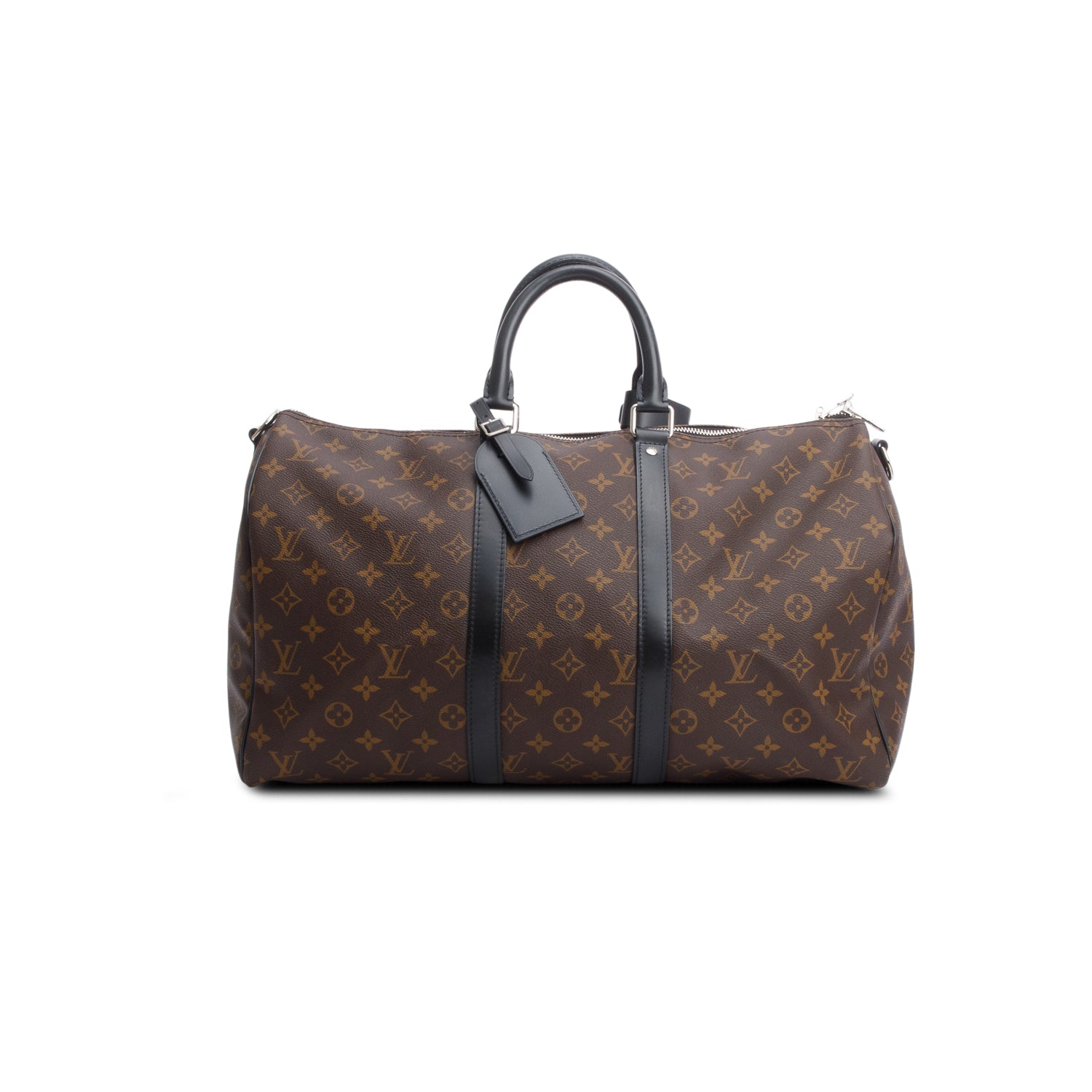 2020 Louis Vuitton Monogram Macassar Keepall Bandouliere 45 w/ Strap