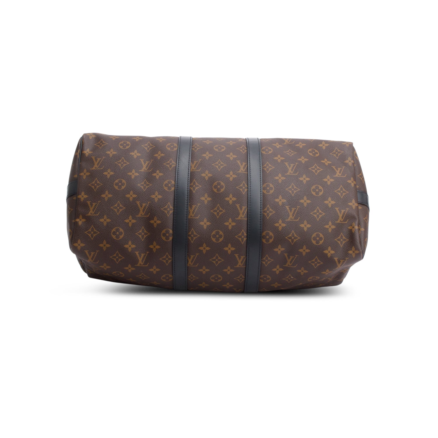 2020 Louis Vuitton Monogram Macassar Keepall Bandouliere 45 w/ Strap