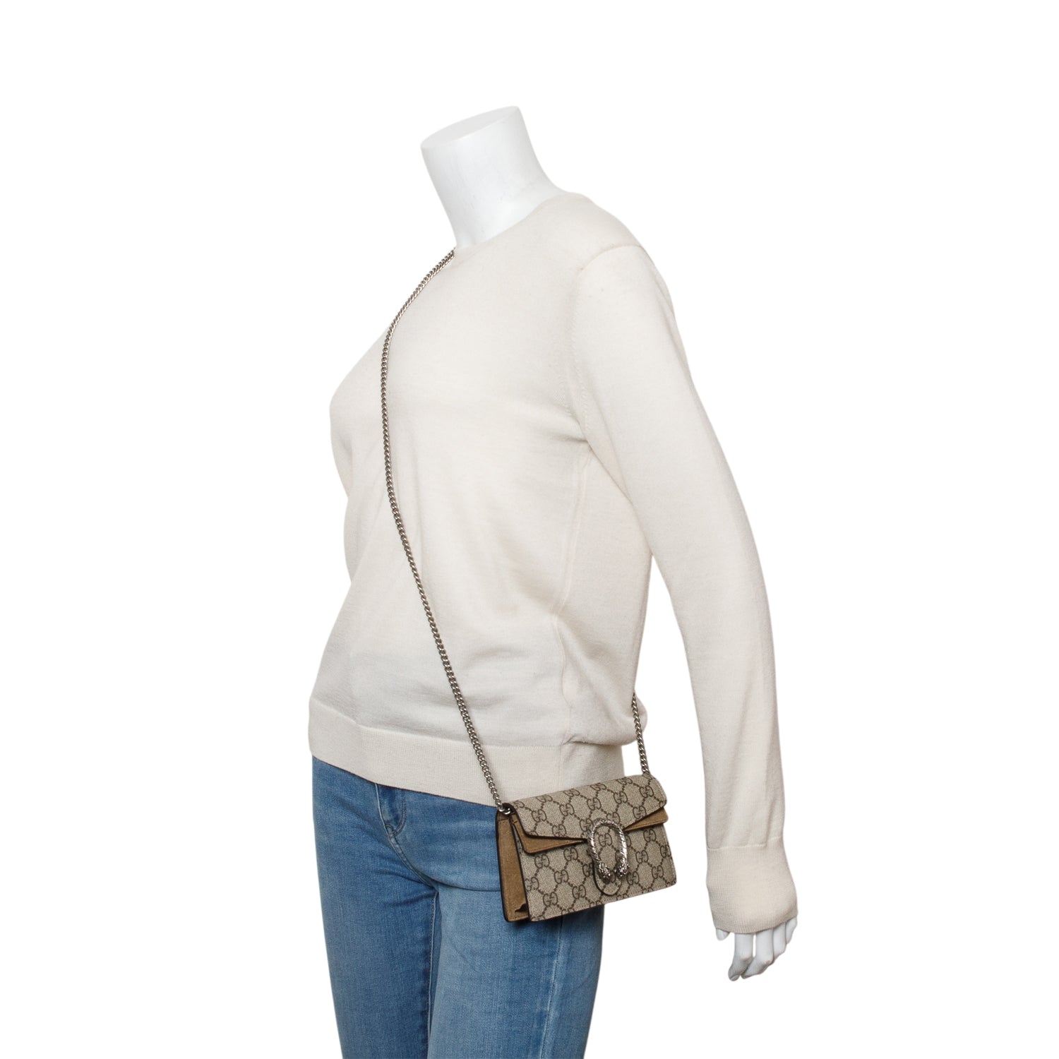 Gucci GG Supreme Dionysus Mini Bag w/ Box & Receipt