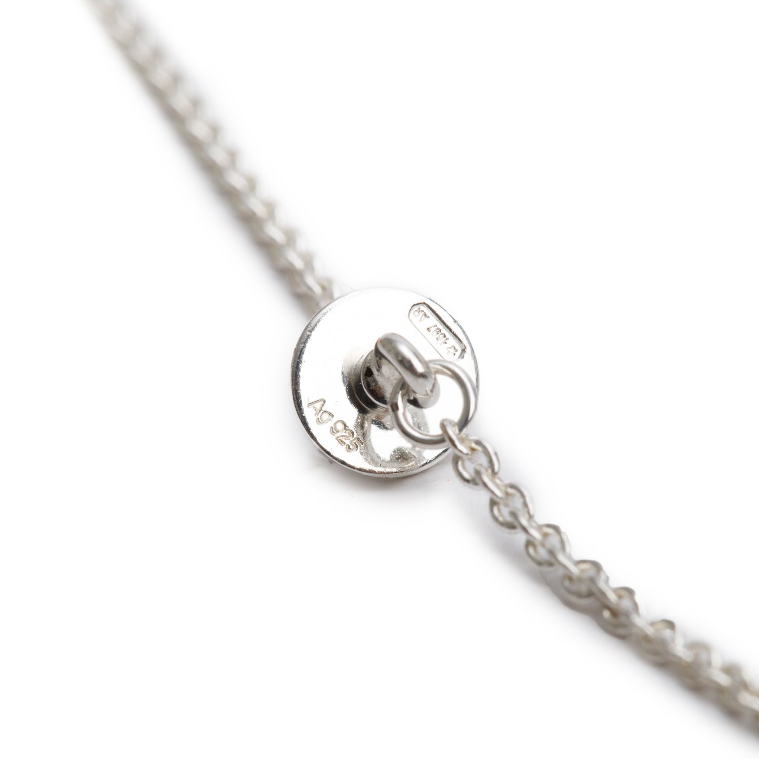 Gucci Sterling Silver Mother of Pearl, Blue Topaz & Turquoise GG Marmont Flower Station Necklace w/ Box