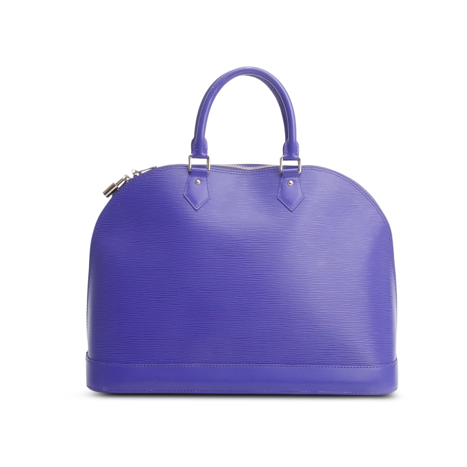 Louis Vuitton Purple Epi Alma GM