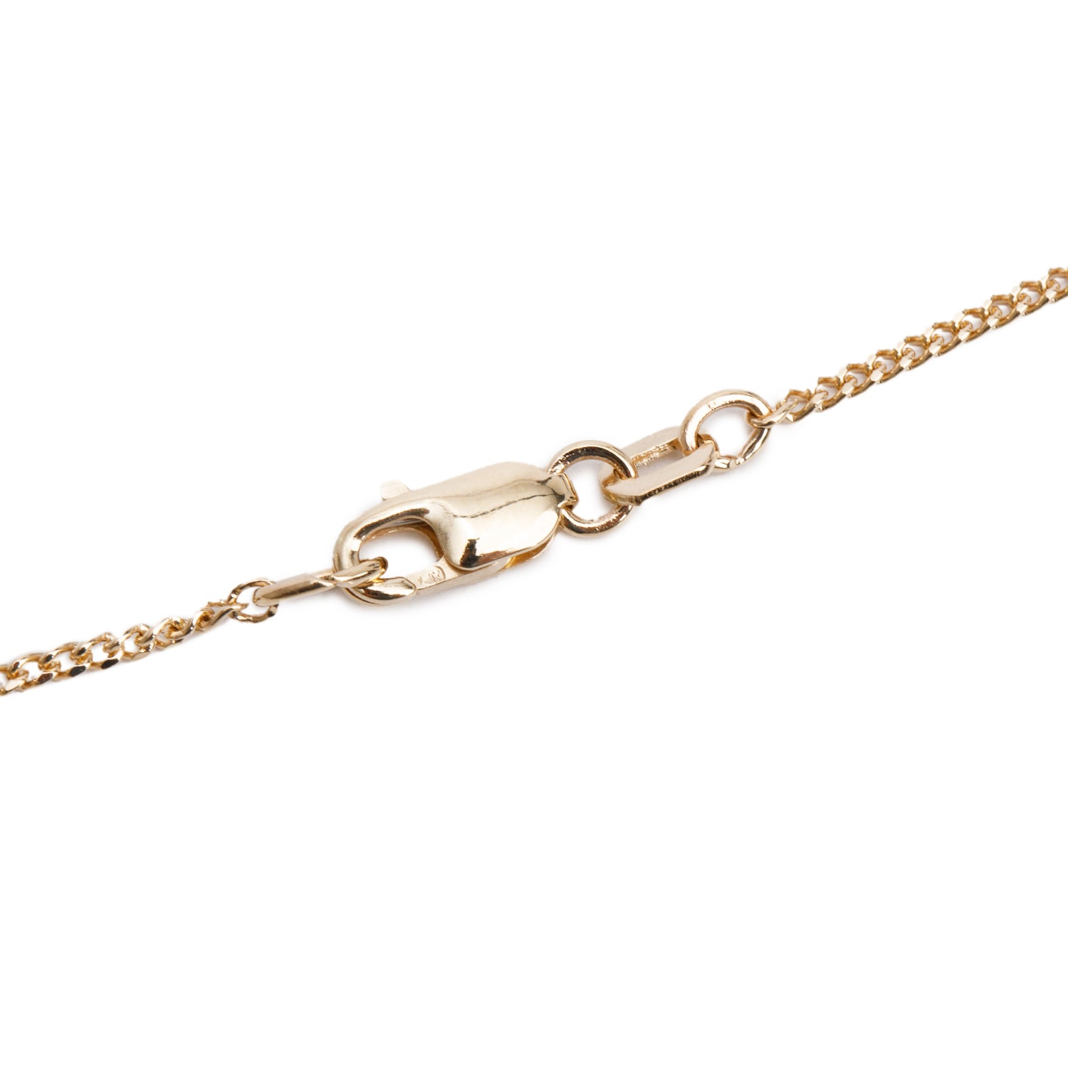 14k Yellow Gold 1.12 ct. Diamond Solitaire Pendant Necklace