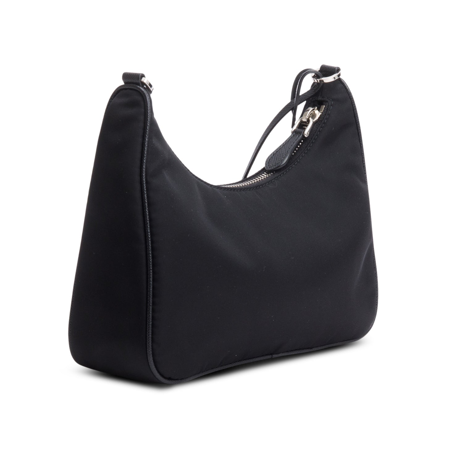 Prada Black Re-Edition 2005 Re-Nylon Bag w/ Box