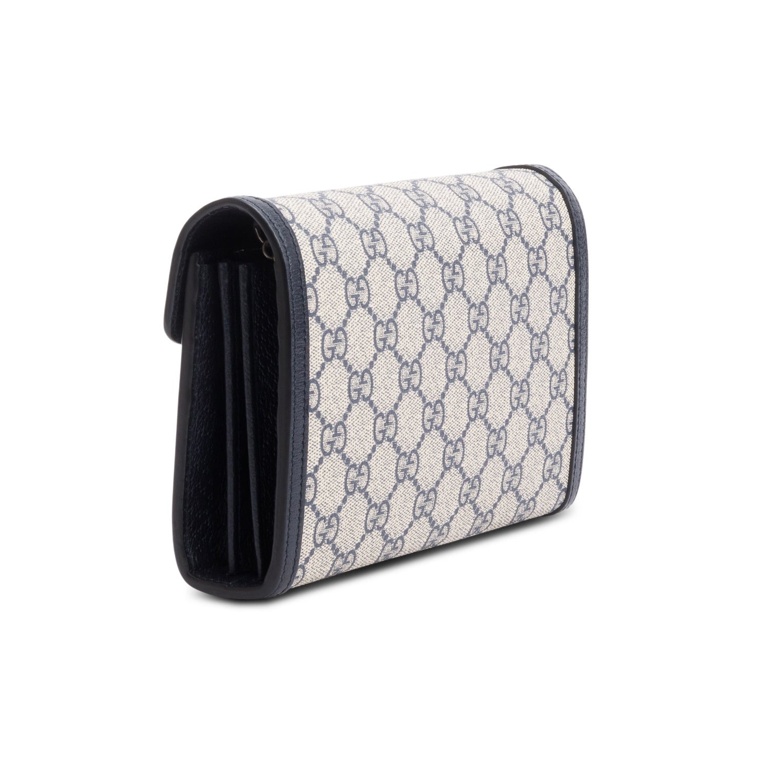 Gucci Beige/Blue Dionysus GG Supreme Wallet on Chain w/ Box & Receipt