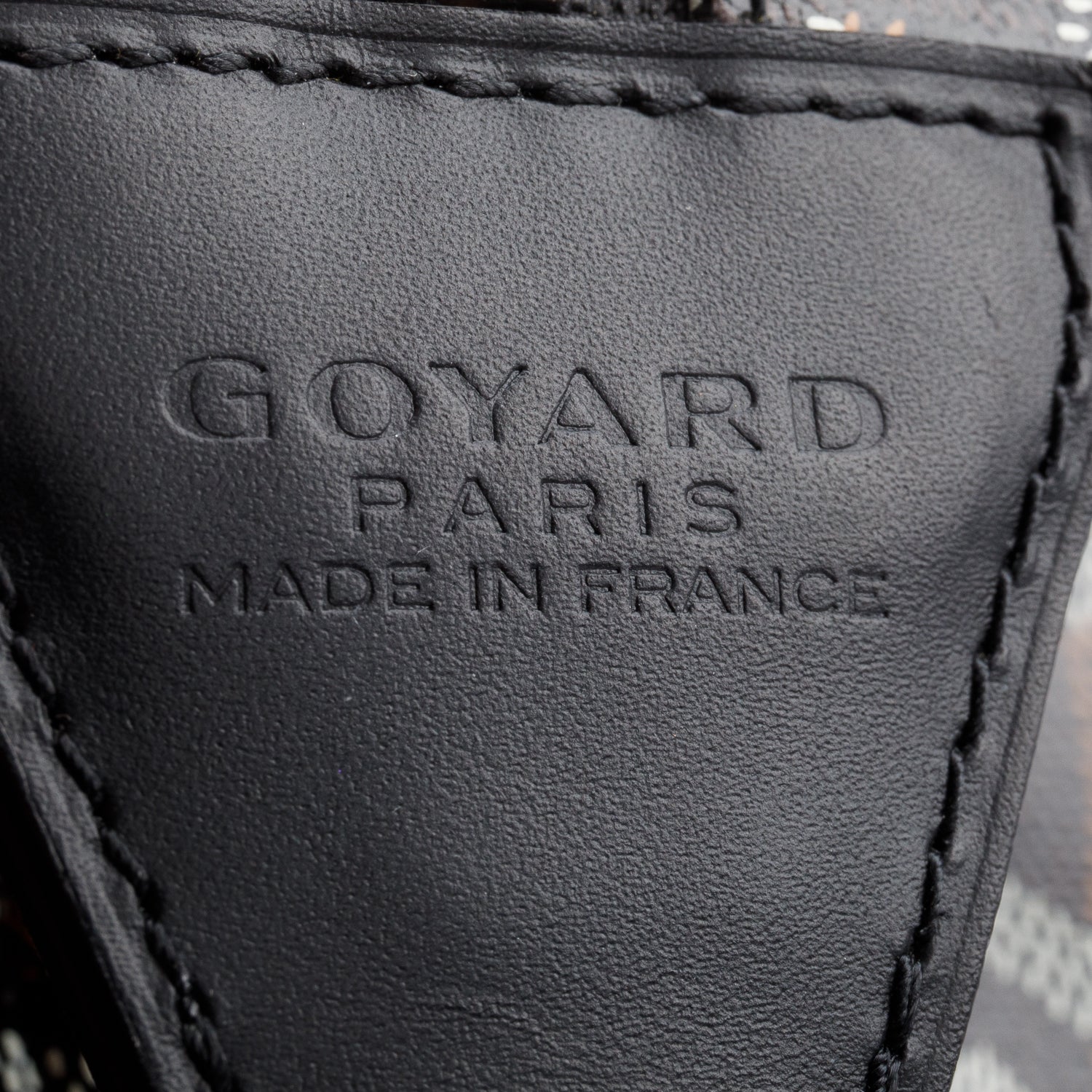 Goyard 2023 Black Canvas Boeing 55