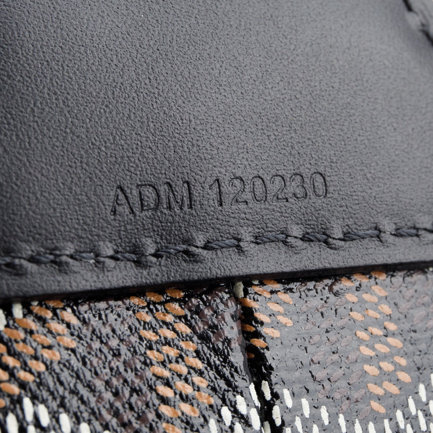 Goyard 2023 Black Canvas Boeing 55