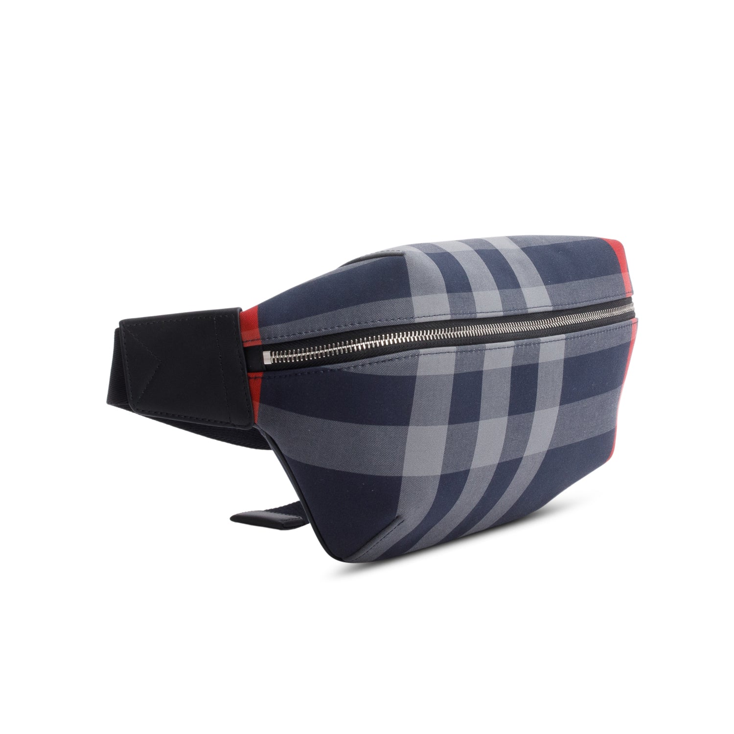 Burberry Navy Sonny Check Belt Bag