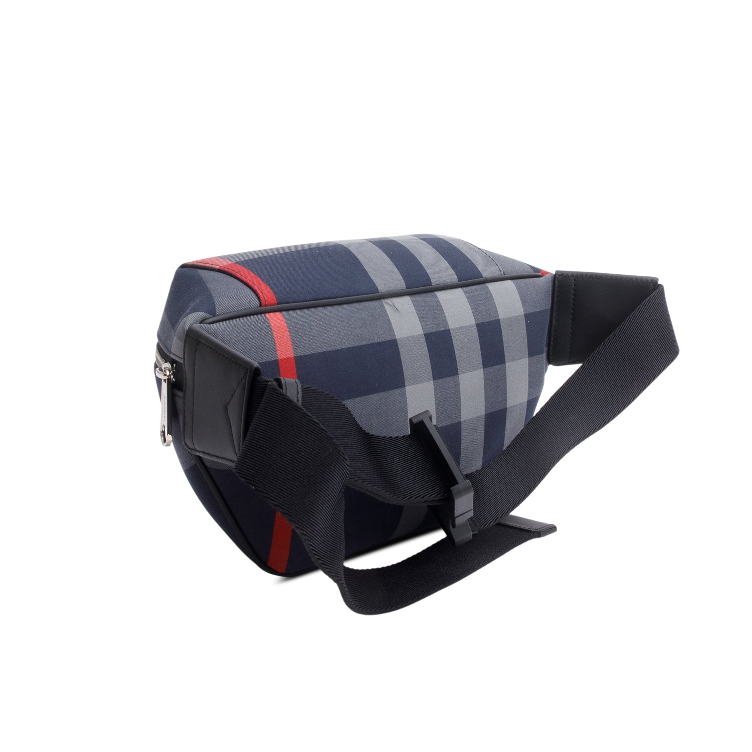 Burberry Navy Sonny Check Belt Bag