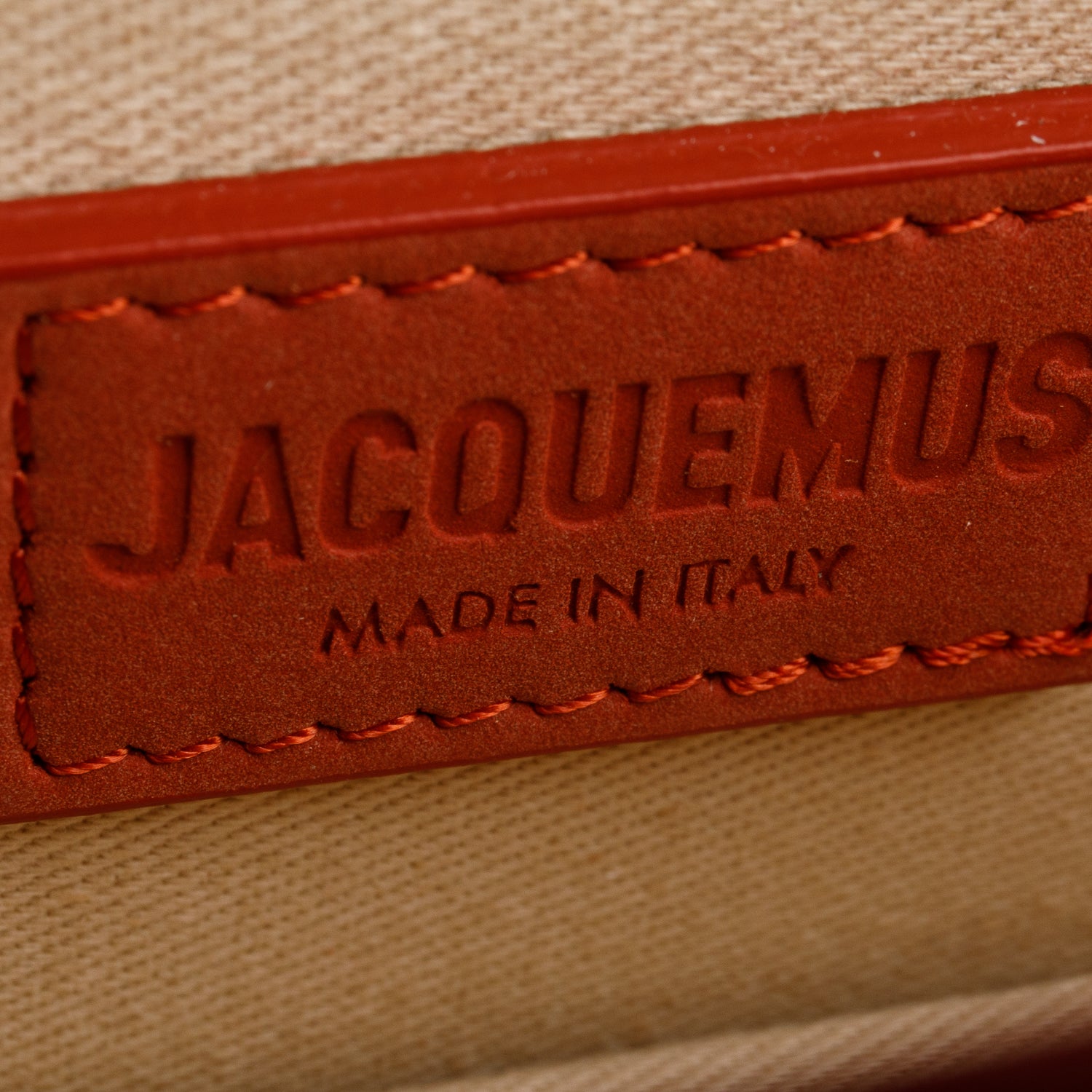 Jacquemus Dark Red Les Classique The Bambino Bag w/ Strap