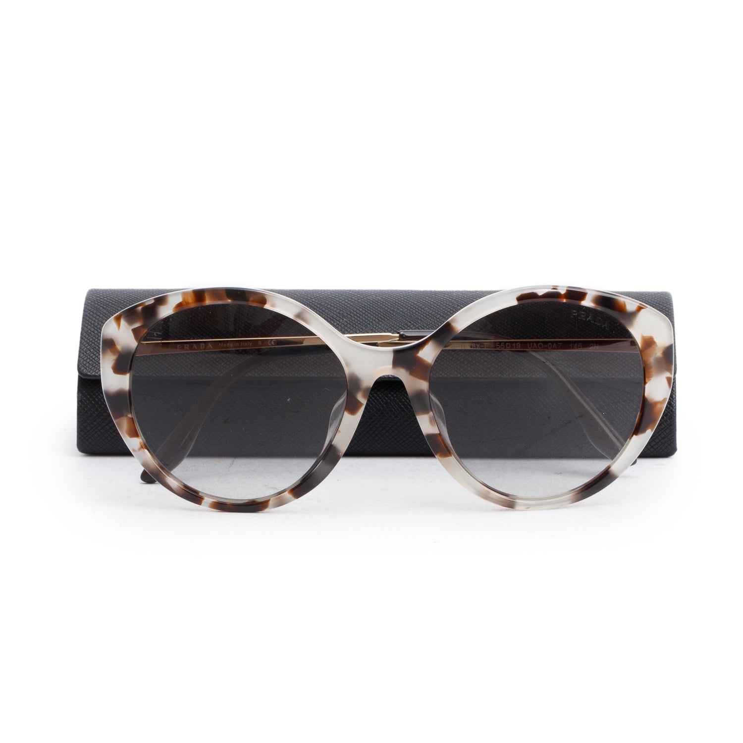 Prada SPR 18X Tortoise Sunglasses w/ Case