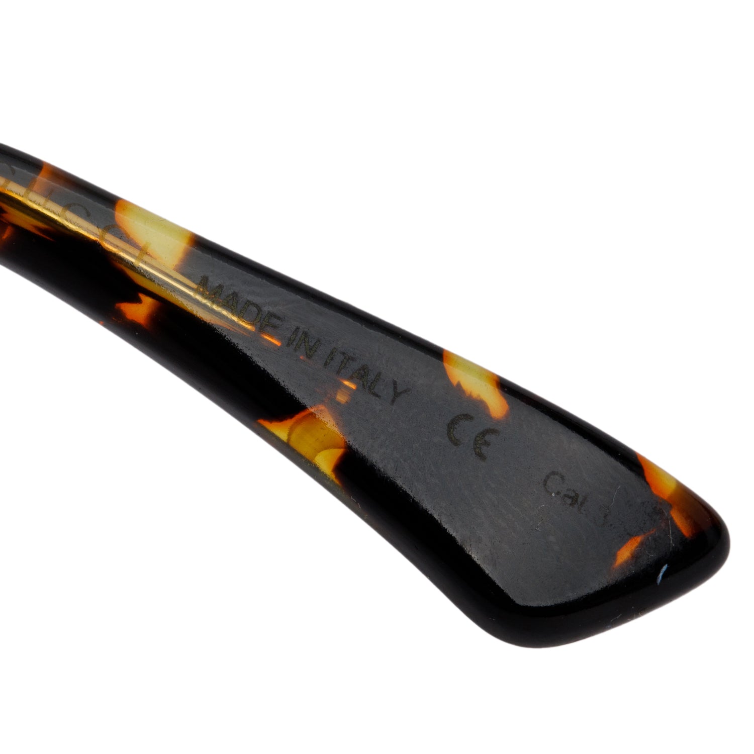 Gucci GG0124SA Tortoise Acetate Round Avana Sunglasses w/ Case