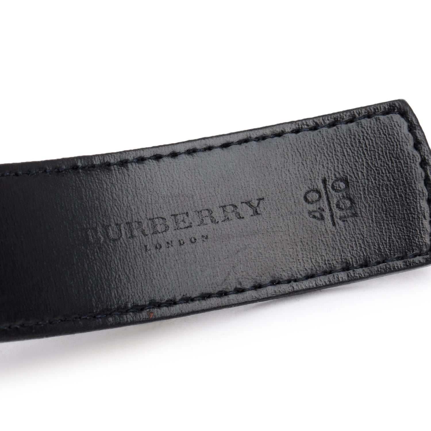 Burberry Nova Check Monogram Canvas Belt 100 40