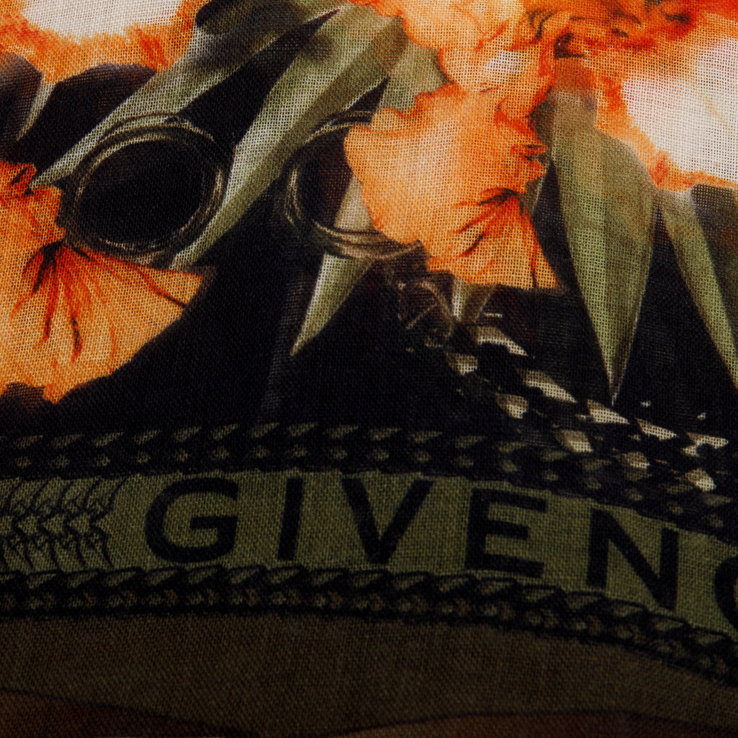 Givenchy Multicolor Wool Scarf