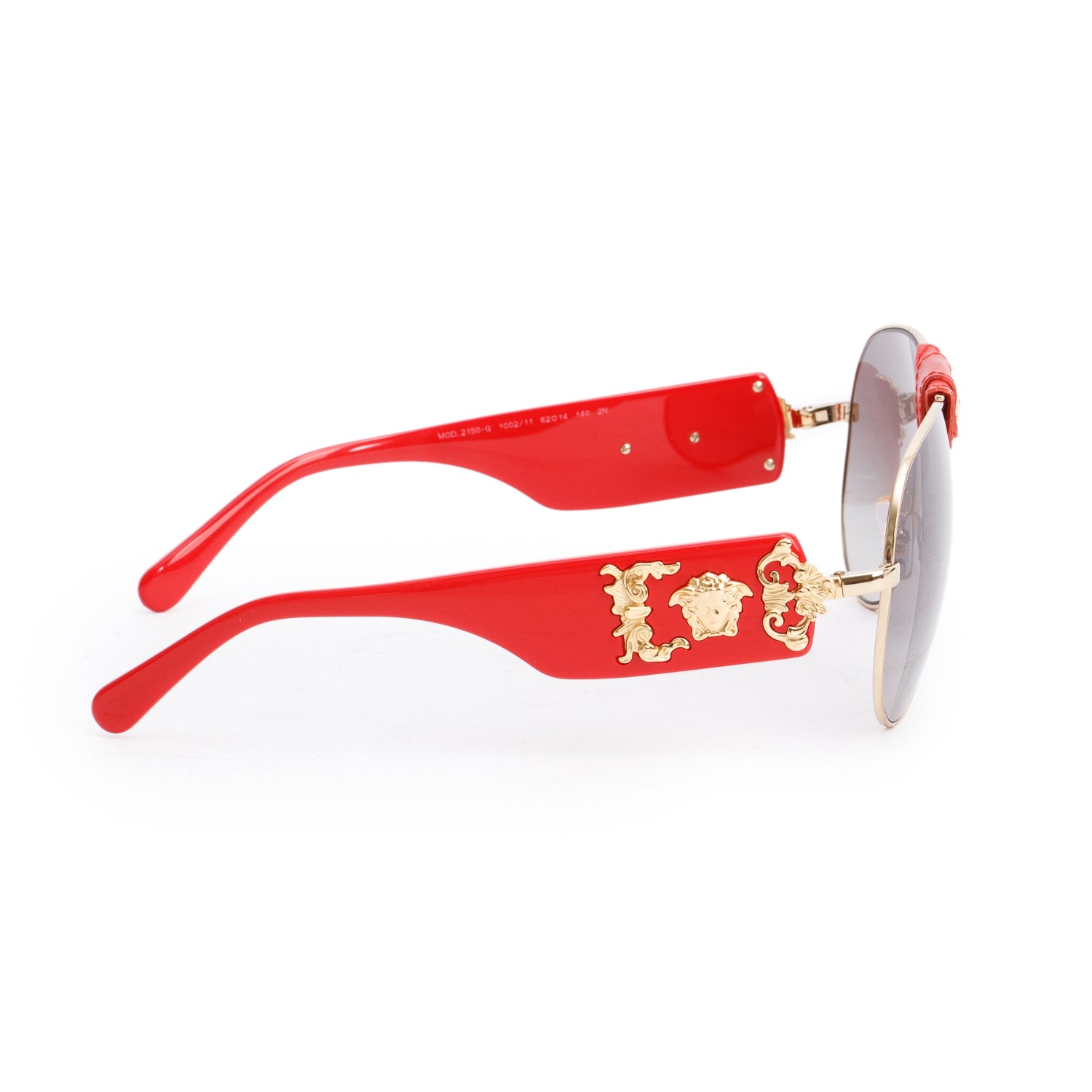 Versace 2150-Q Aviator Sunglasses