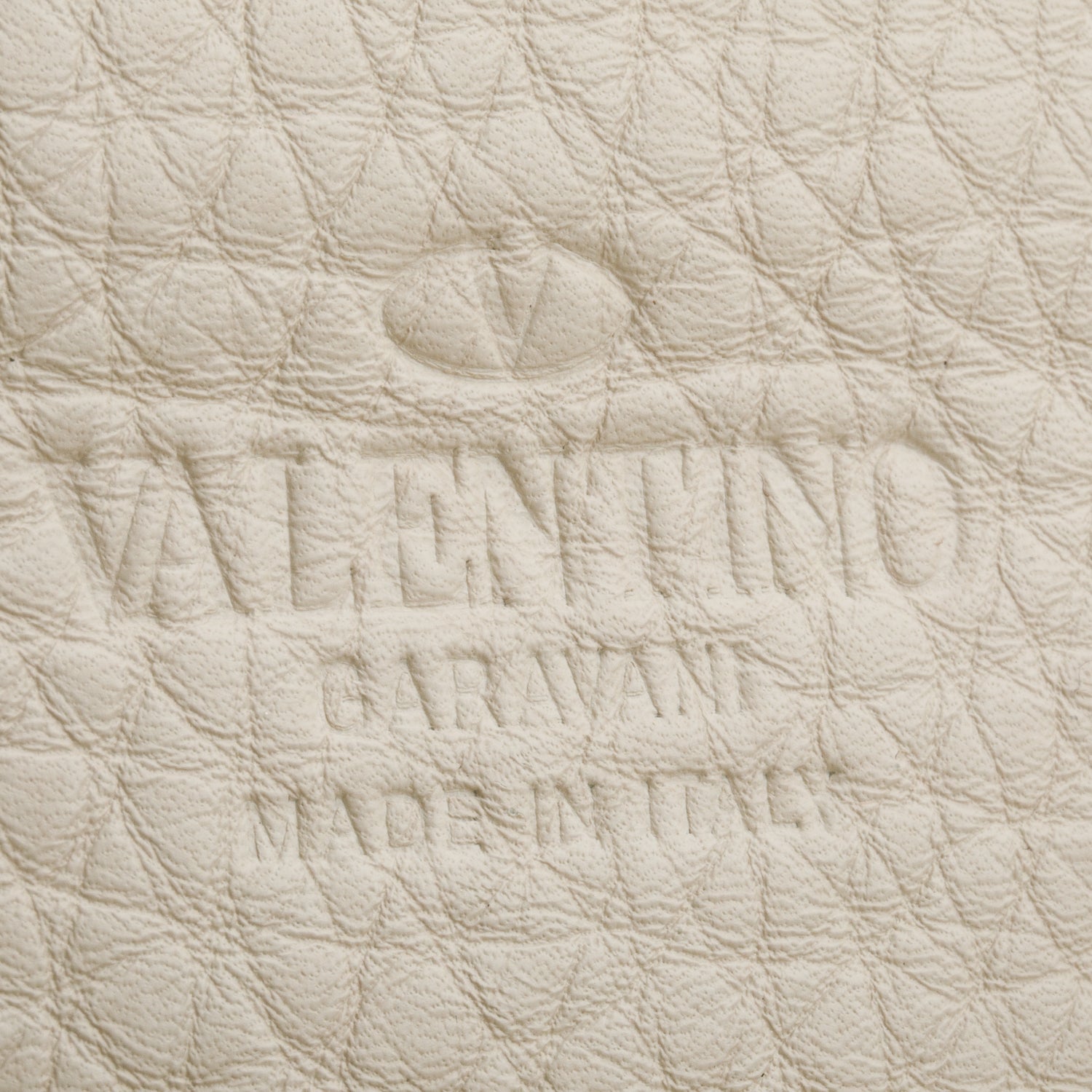 Valentino White Patent & Calfskin Leather Small Rockstud Tote Bag w/ Box & Strap