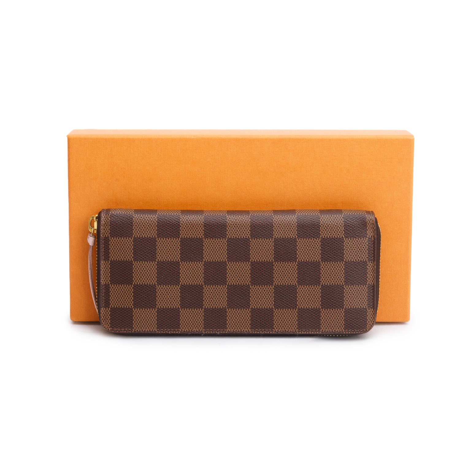 Louis Vuitton Damier Ebene Clemence Wallet w/ Box